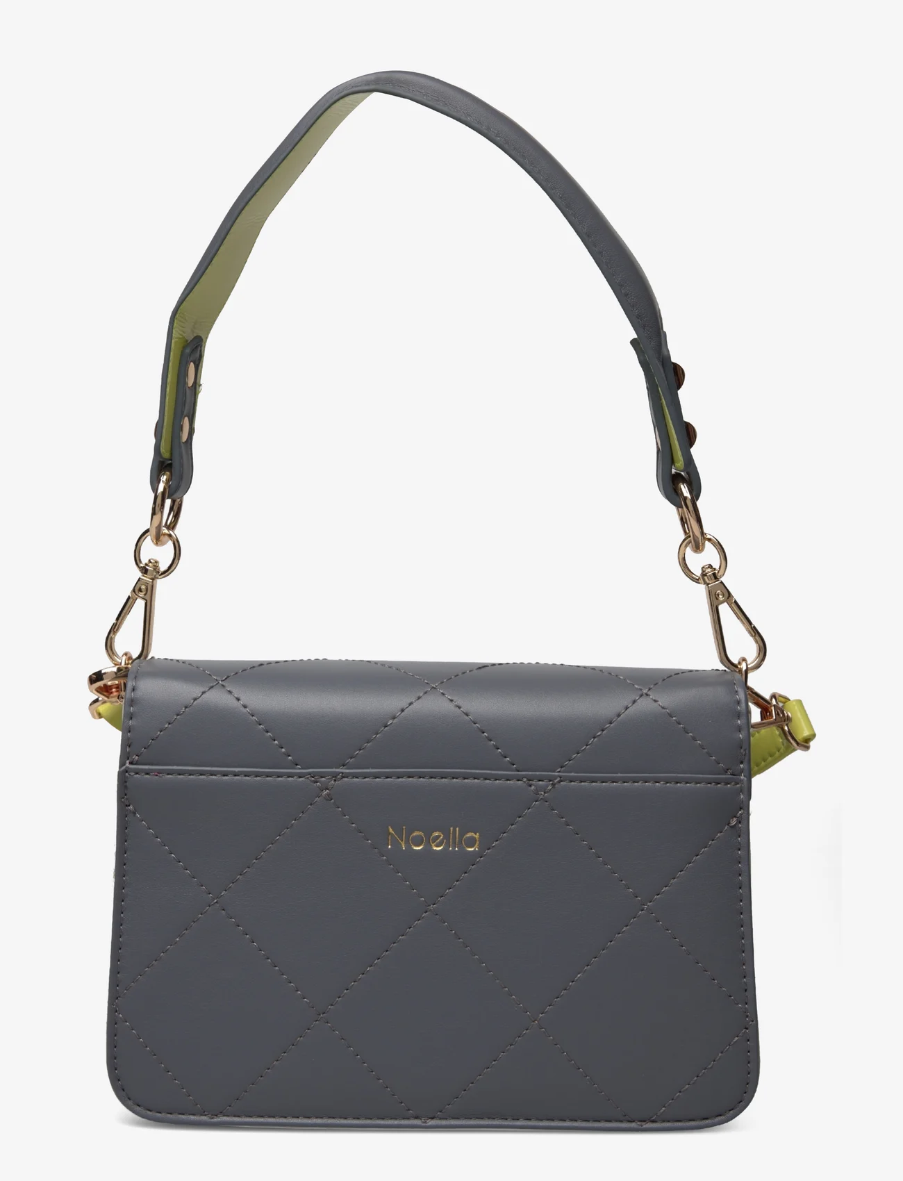 Noella - Blanca Bag Medium - party wear at outlet prices - d.grey/lime green lak/grey - 1