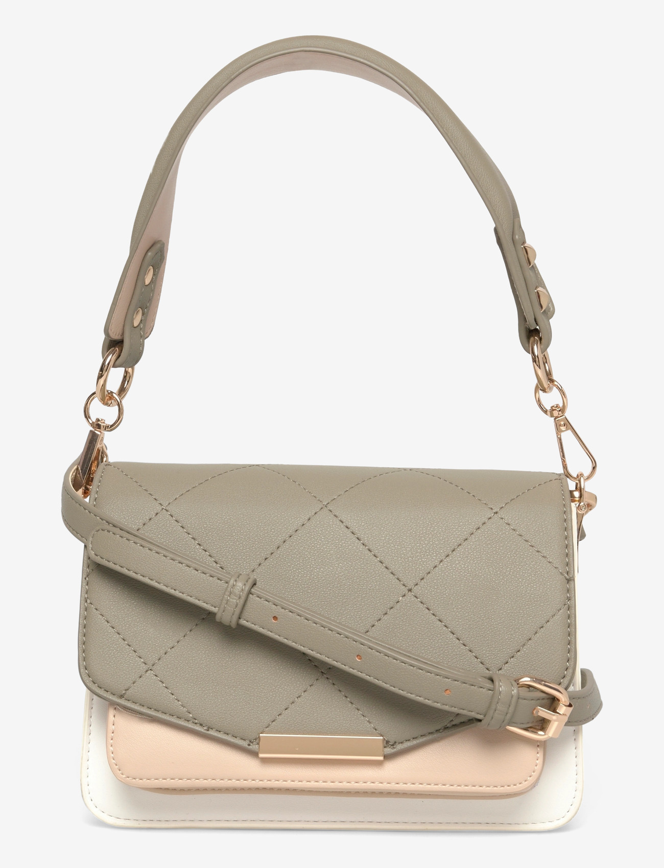 Noella - Blanca Bag Medium - særlige begivenheder - army/white/beige - 0