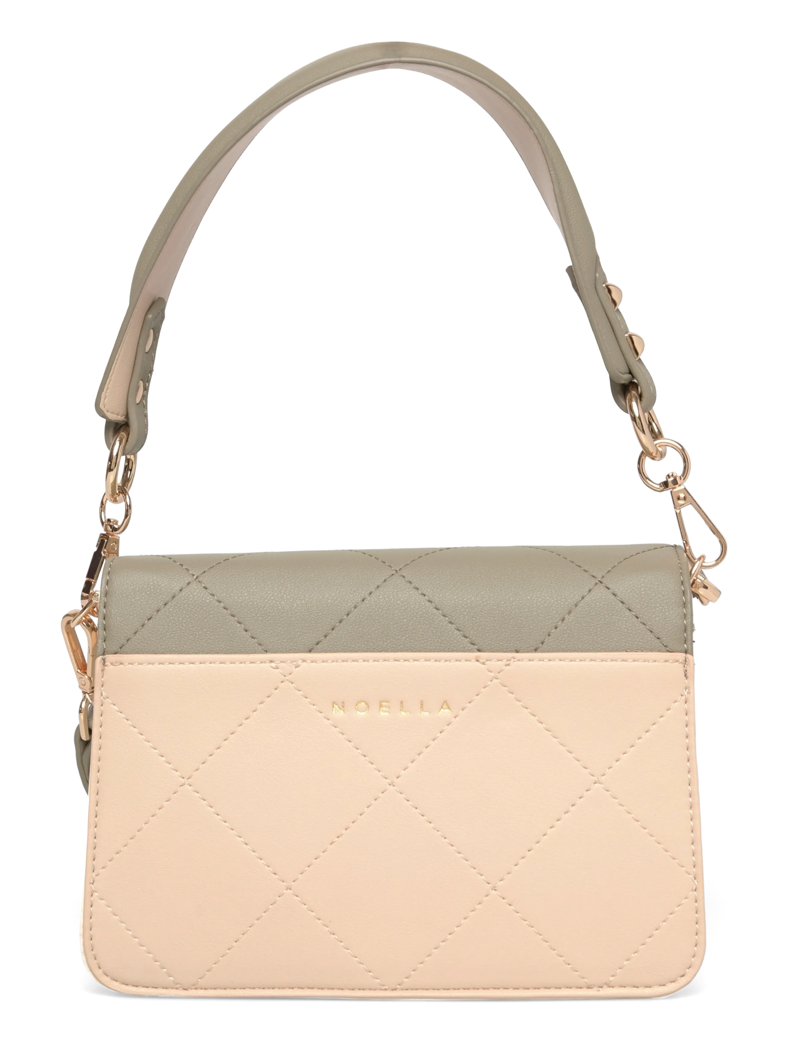 Noella - Blanca Bag Medium - fashion trends - army/white/beige - 1