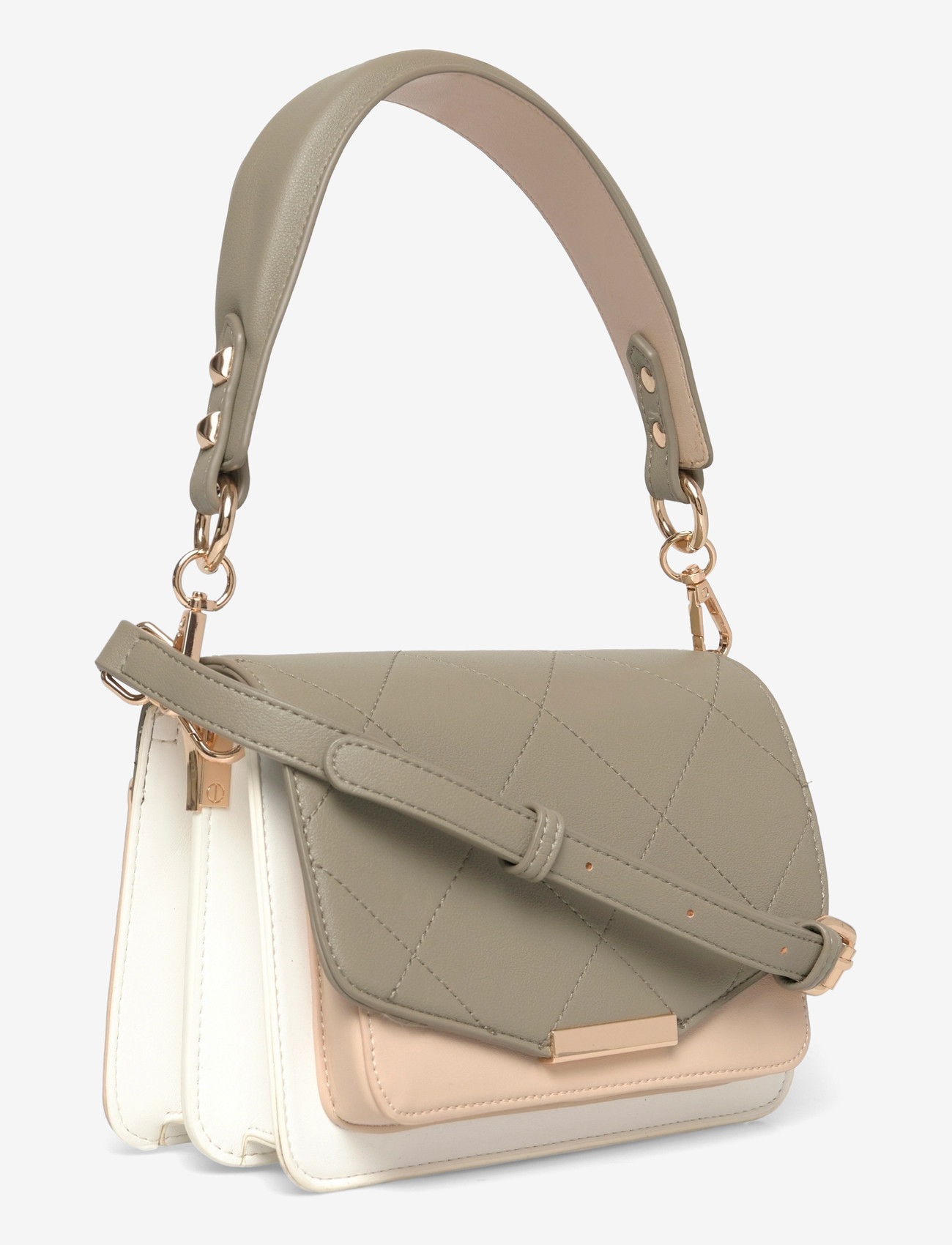 Noella - Blanca Bag Medium - særlige begivenheder - army/white/beige - 2