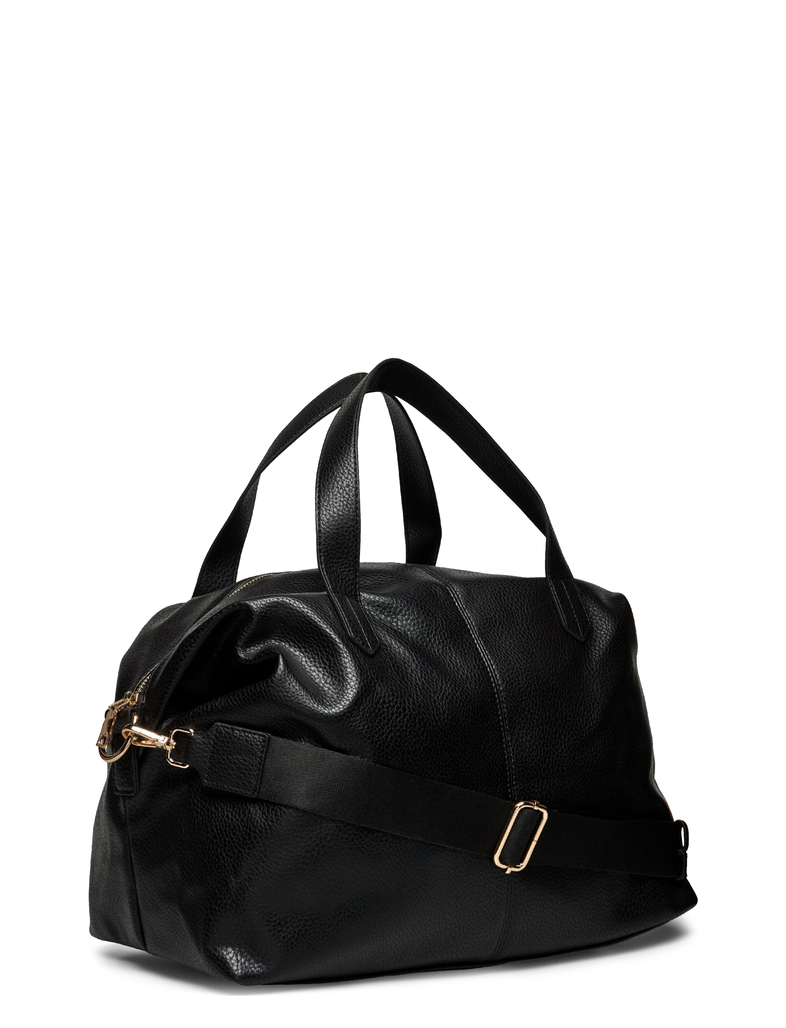 Noella - Holdall Medium Weekend Bag - fashion trends - black leather look - 2