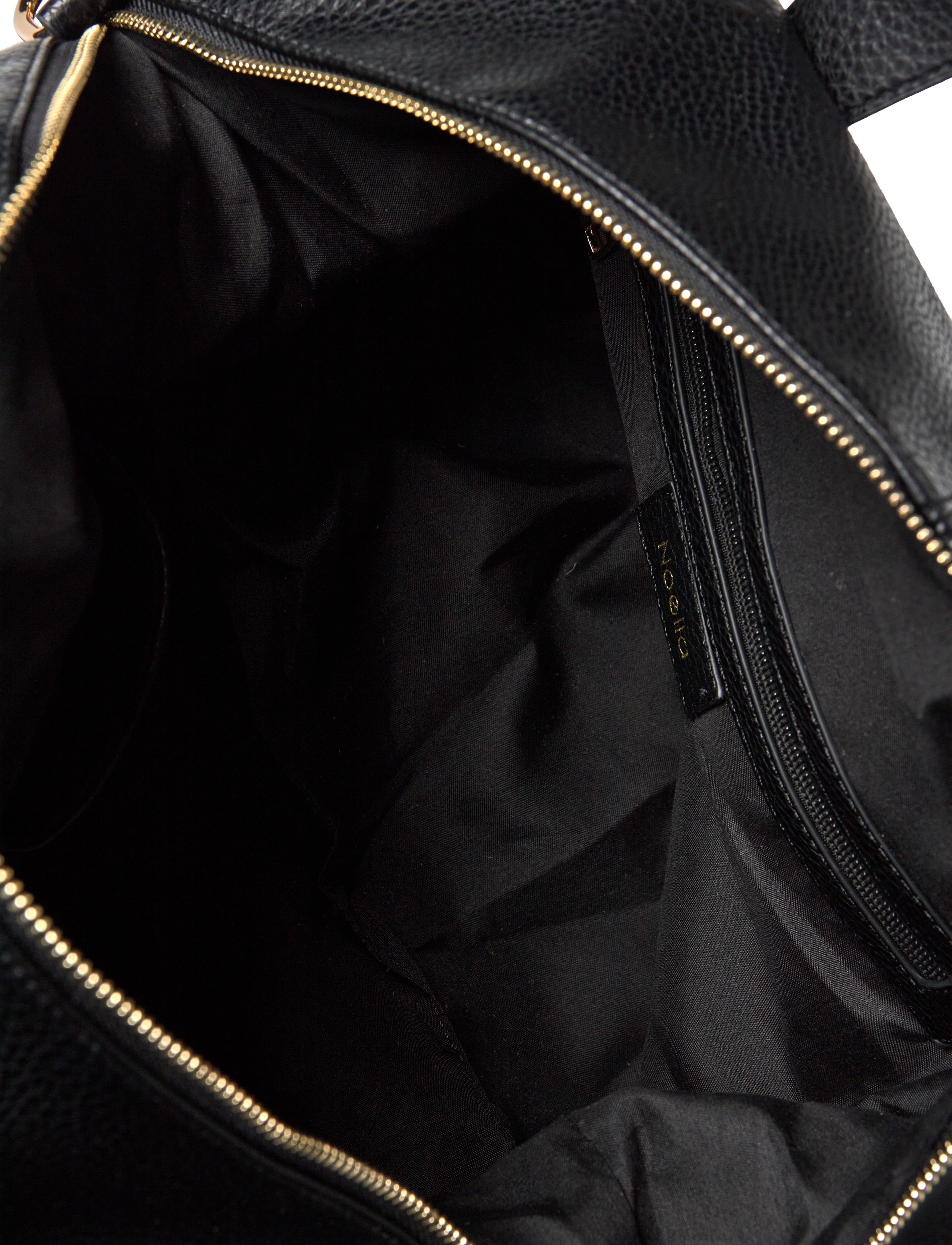 Noella - Holdall Medium Weekend Bag - fashion trends - black leather look - 3