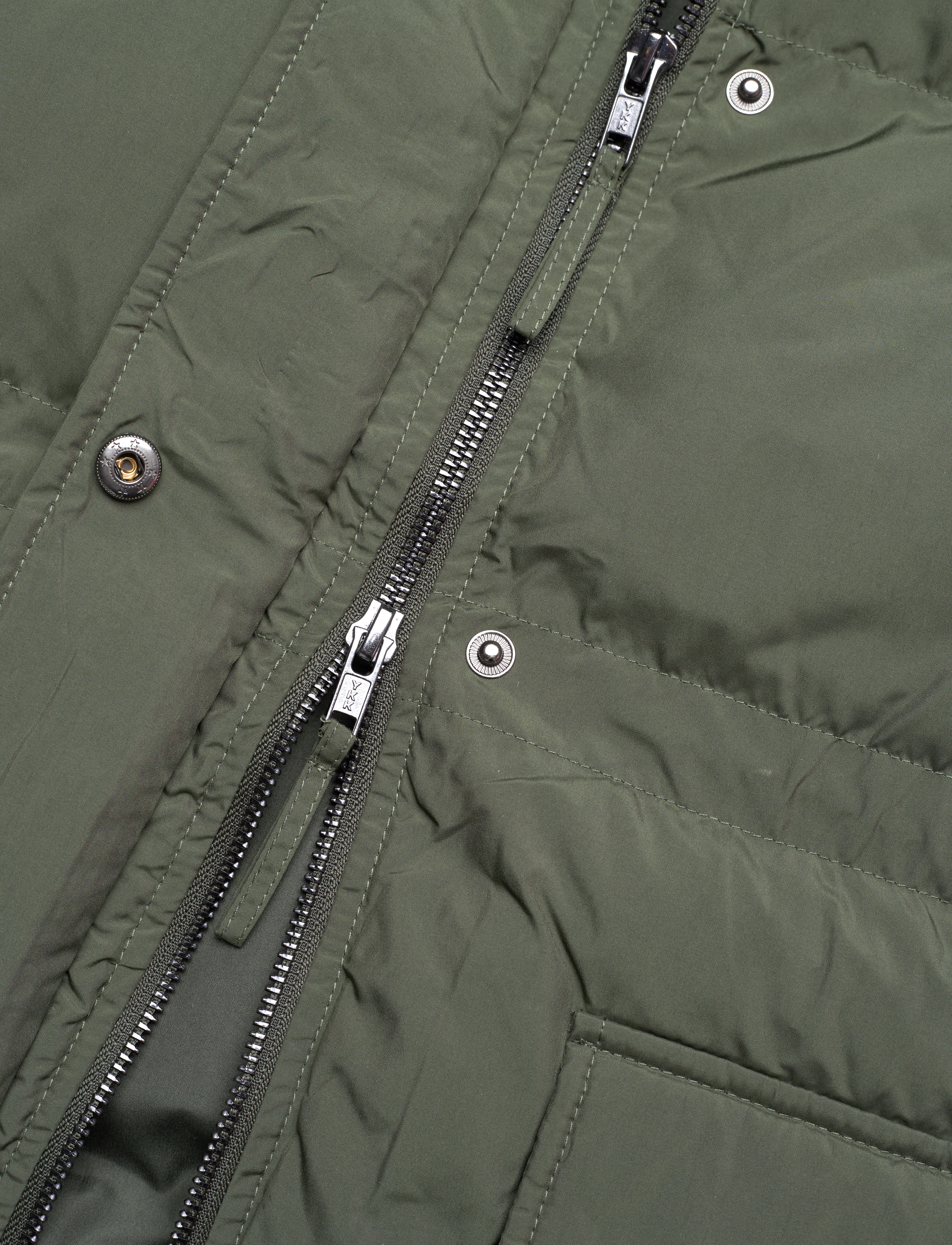 Noella - Emilia Puffer Jacket - overtøj - army - 4