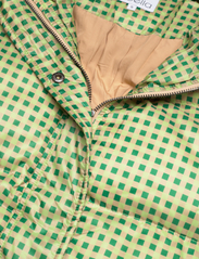 Noella - Emilia Puffer Jacket - down- & padded jackets - green/lime checks - 5