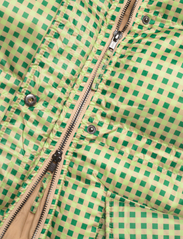 Noella - Emilia Puffer Jacket - down- & padded jackets - green/lime checks - 6
