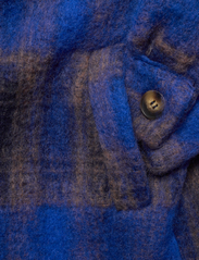 Noella - Koi Shirt Jacket - vilnoniai švarkeliai - blue/navy checks - 5