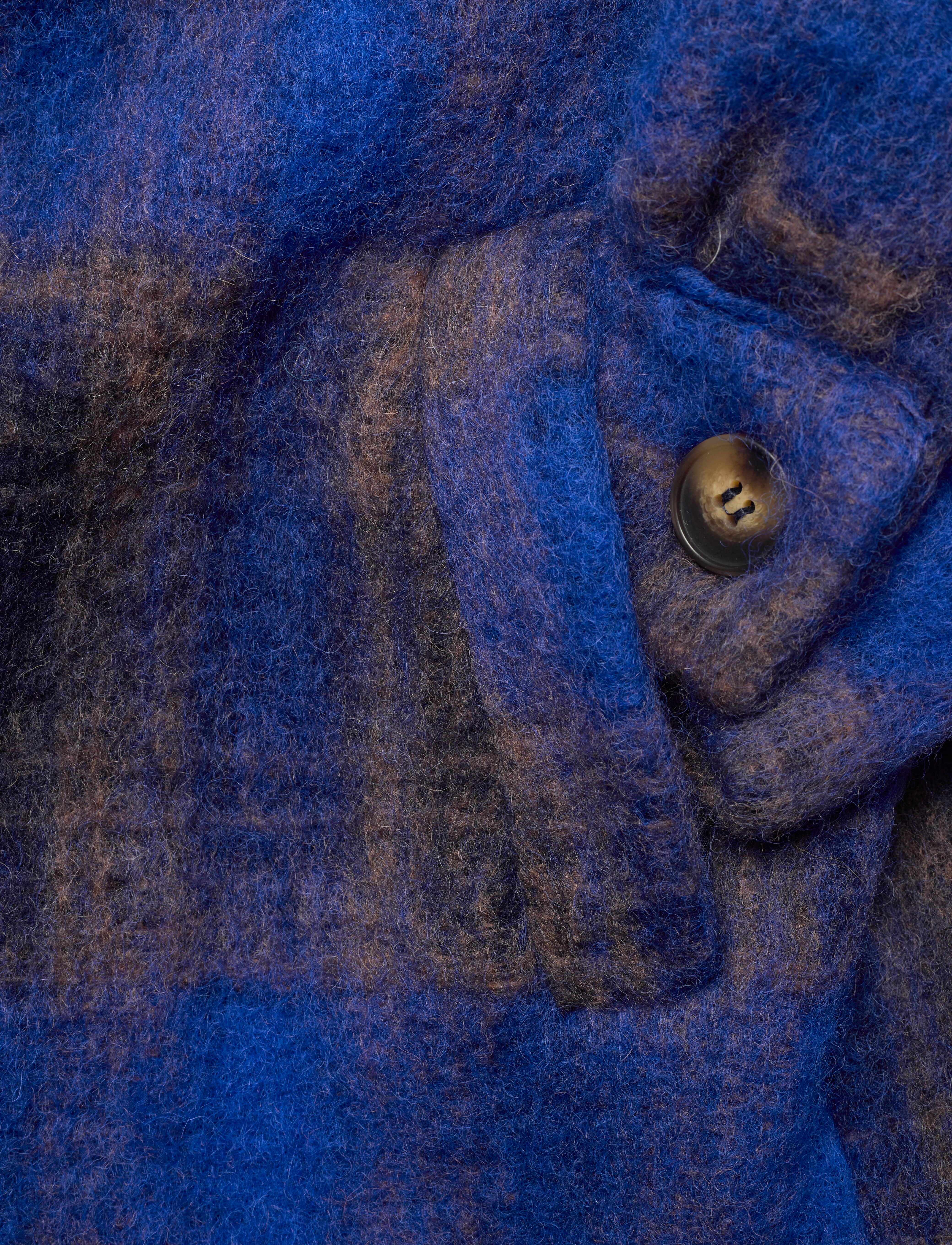 Noella - Koi Shirt Jacket - blue/navy checks - 5