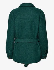 Noella - Koi Shirt Jacket - lyhyet villakangastakit - bottle green - 1