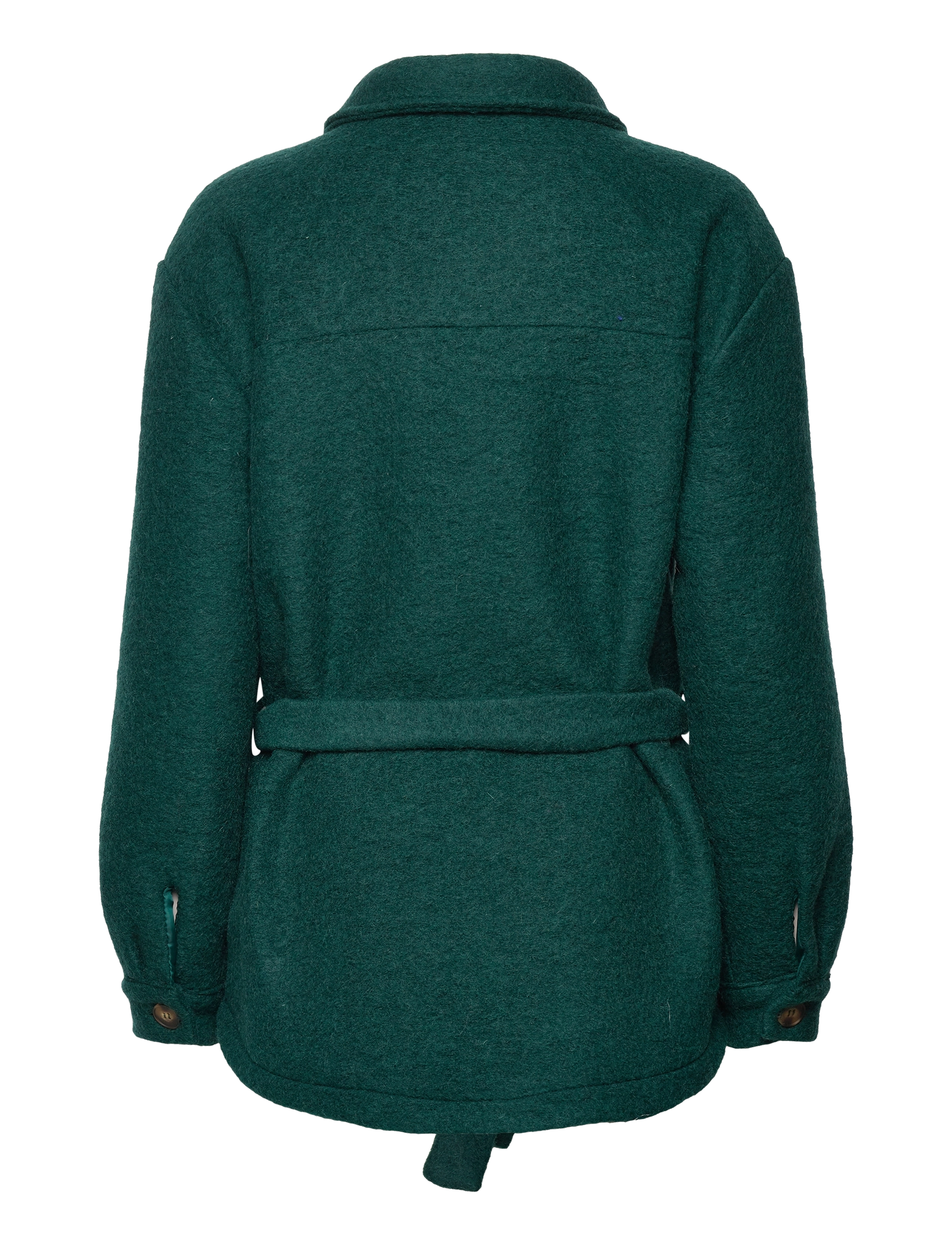 Noella - Koi Shirt Jacket - bottle green - 1
