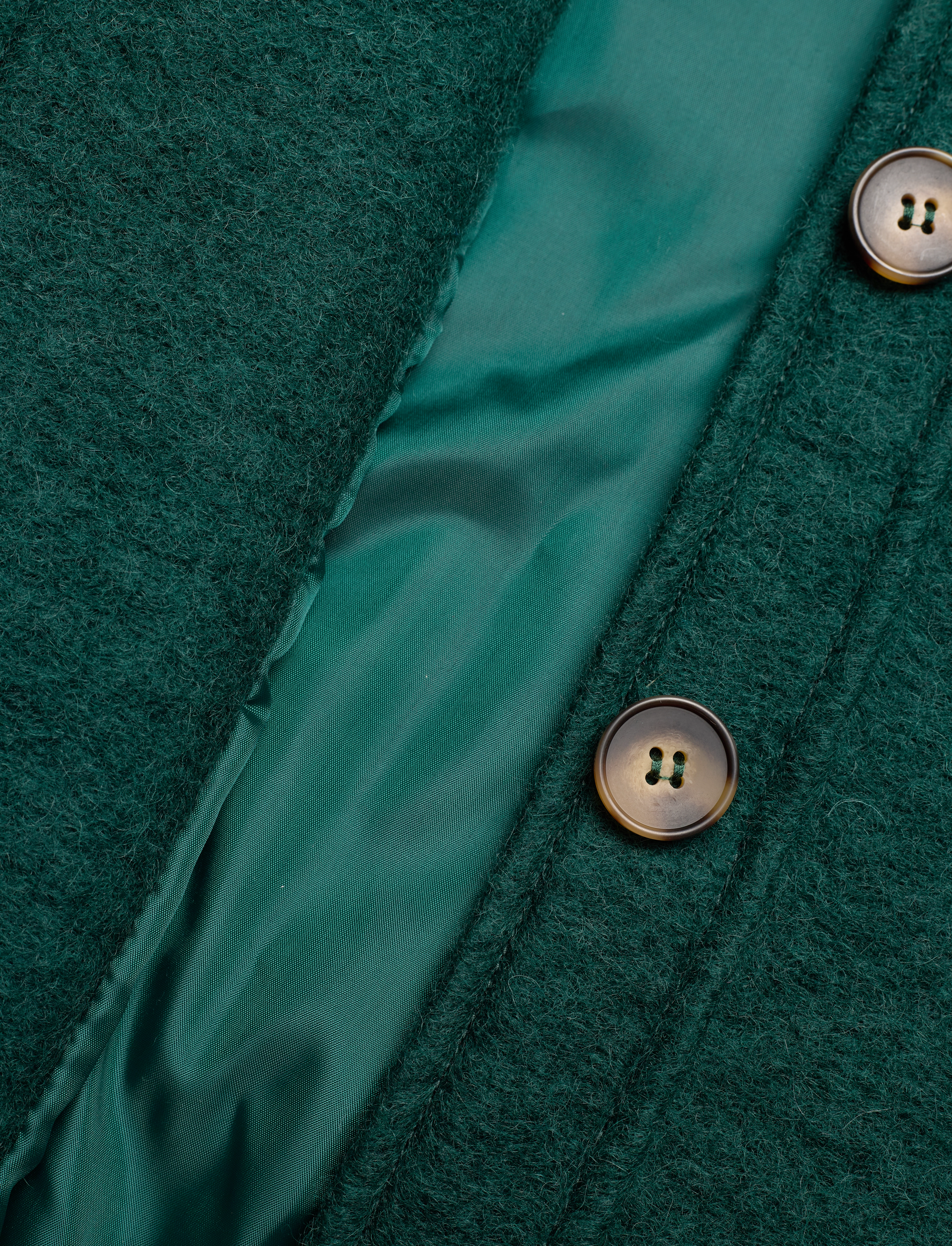 Noella - Koi Shirt Jacket - bottle green - 4
