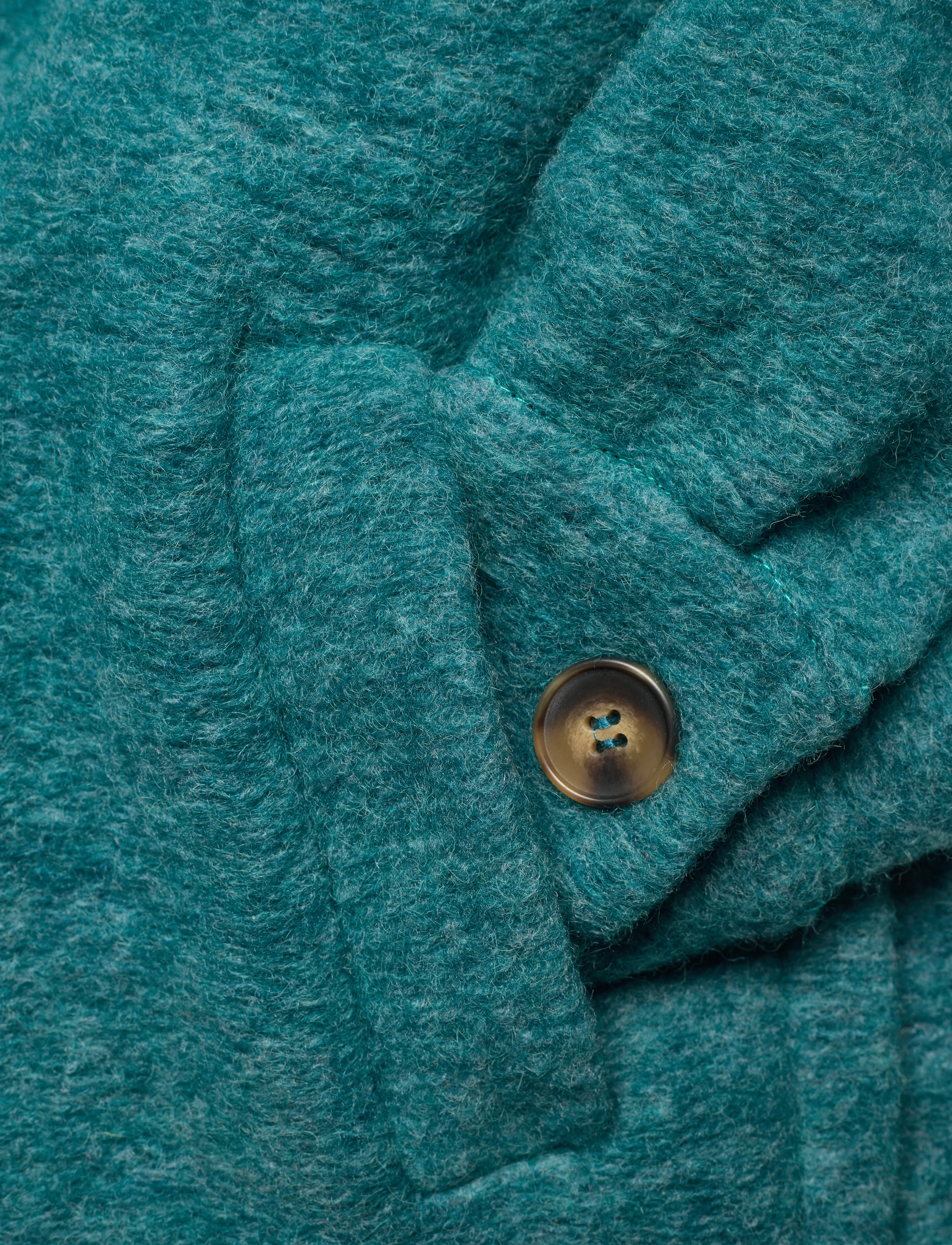 Noella - Koi Shirt Jacket - gletcher green mix - 3
