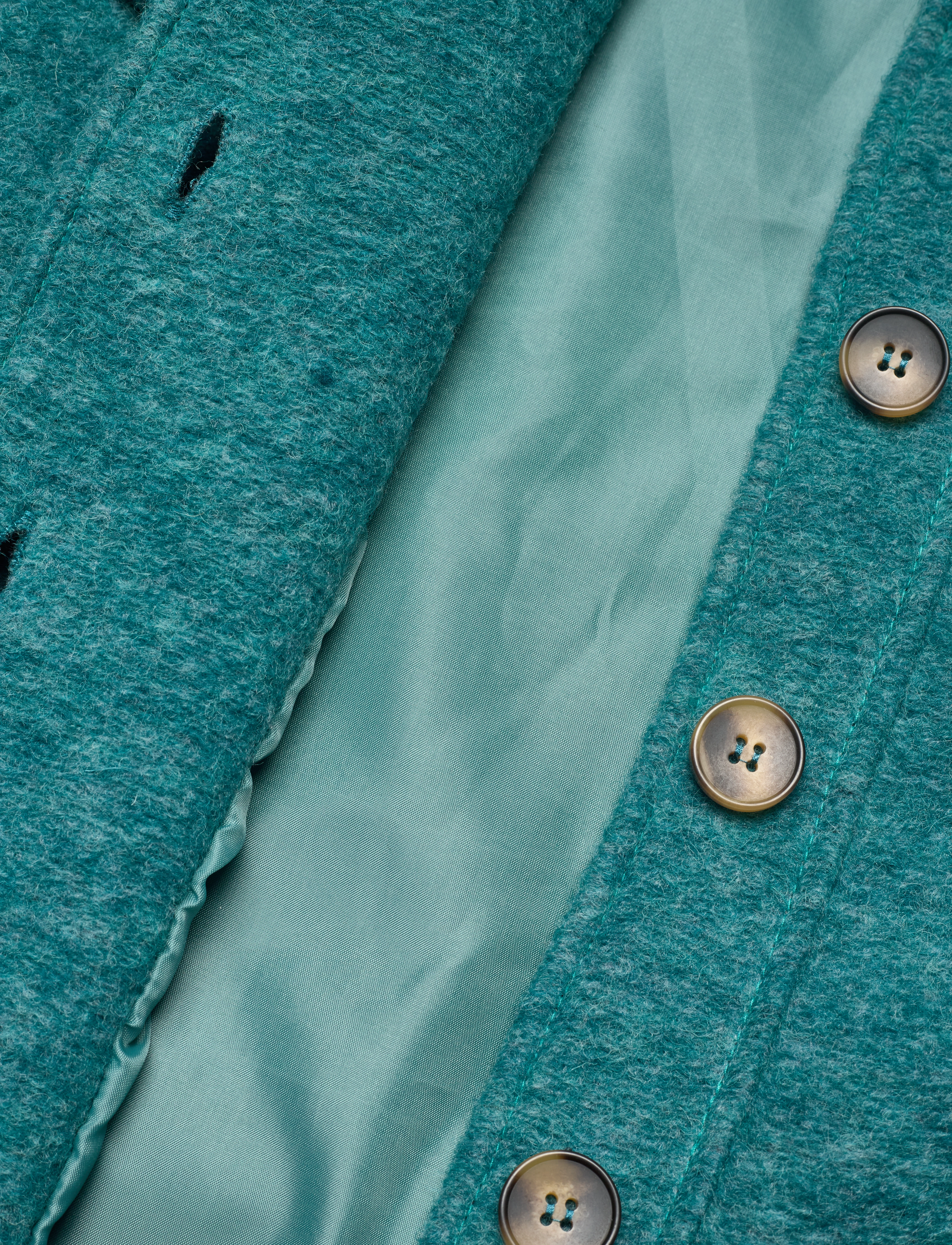 Noella - Koi Shirt Jacket - gletcher green mix - 4