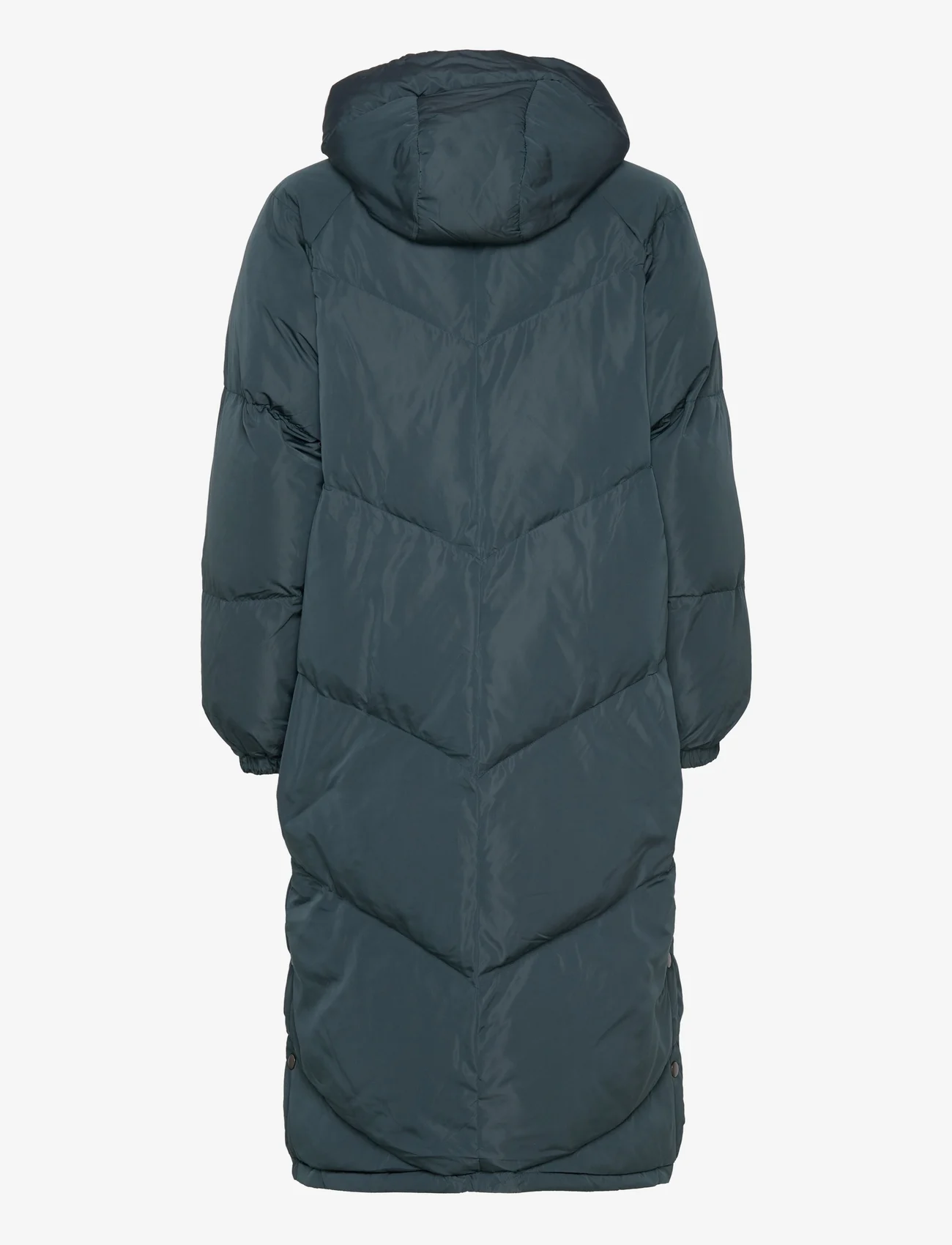 Noella - Kaila Oversize Puffer Coat - winter coats - bottle green - 1