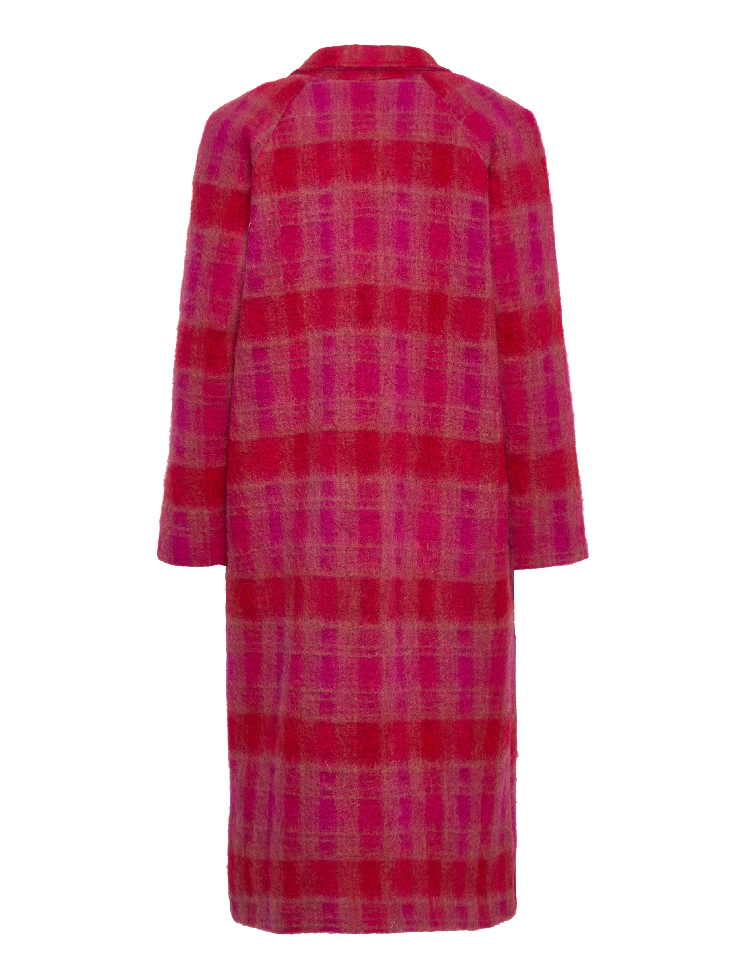 Noella - Saso Coat - pink/red checks - 1