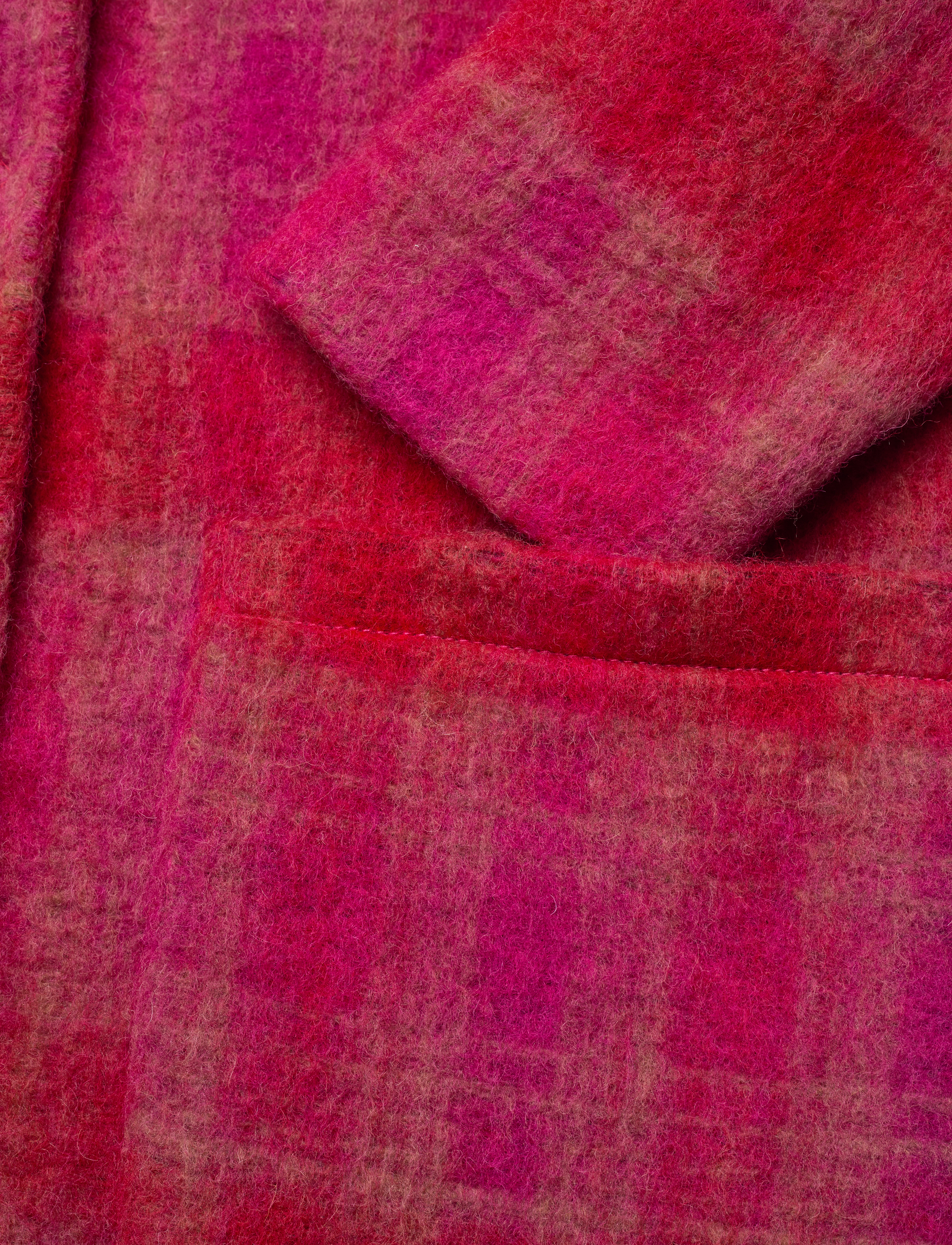 Noella - Saso Coat - pink/red checks - 3