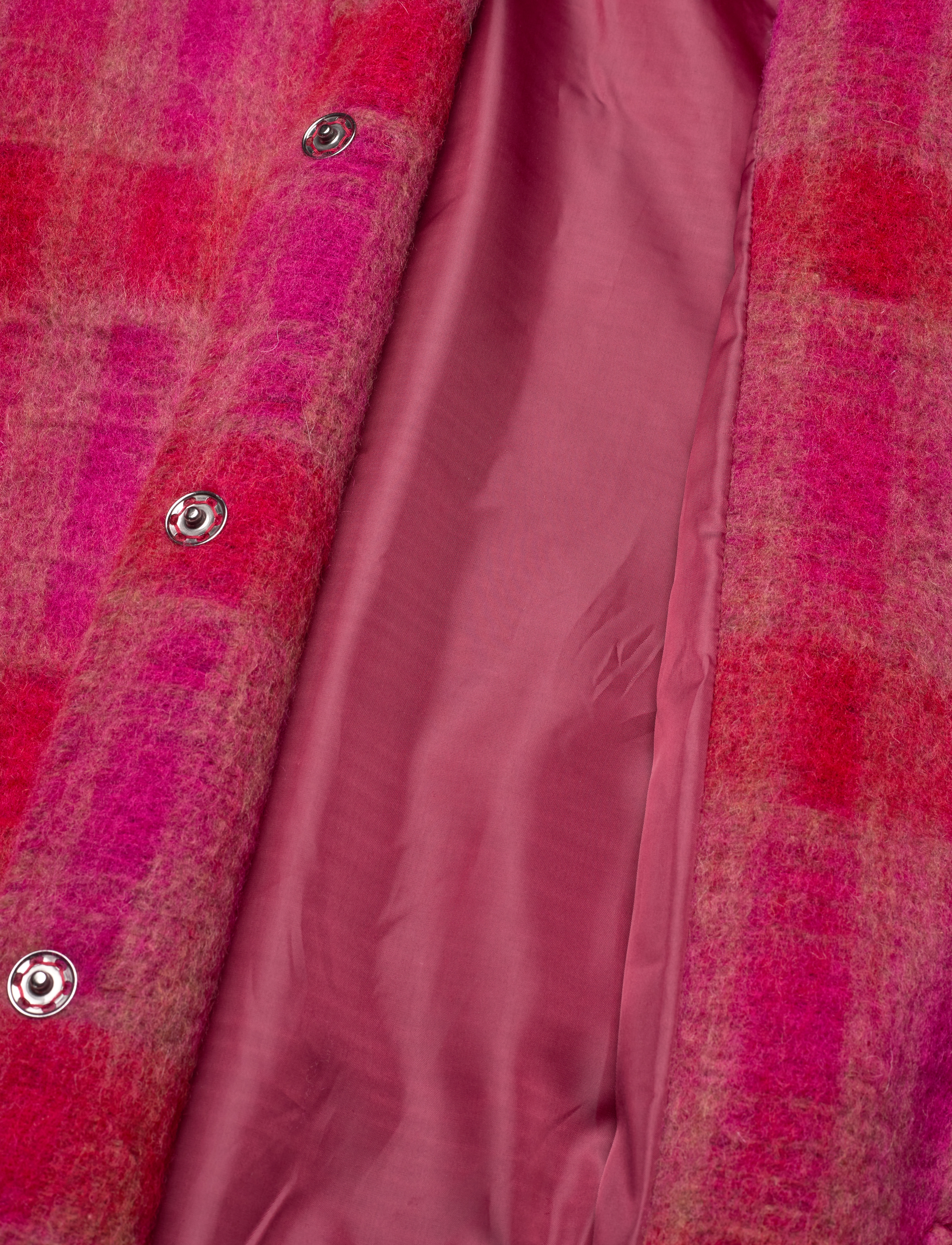 Noella - Saso Coat - pink/red checks - 4