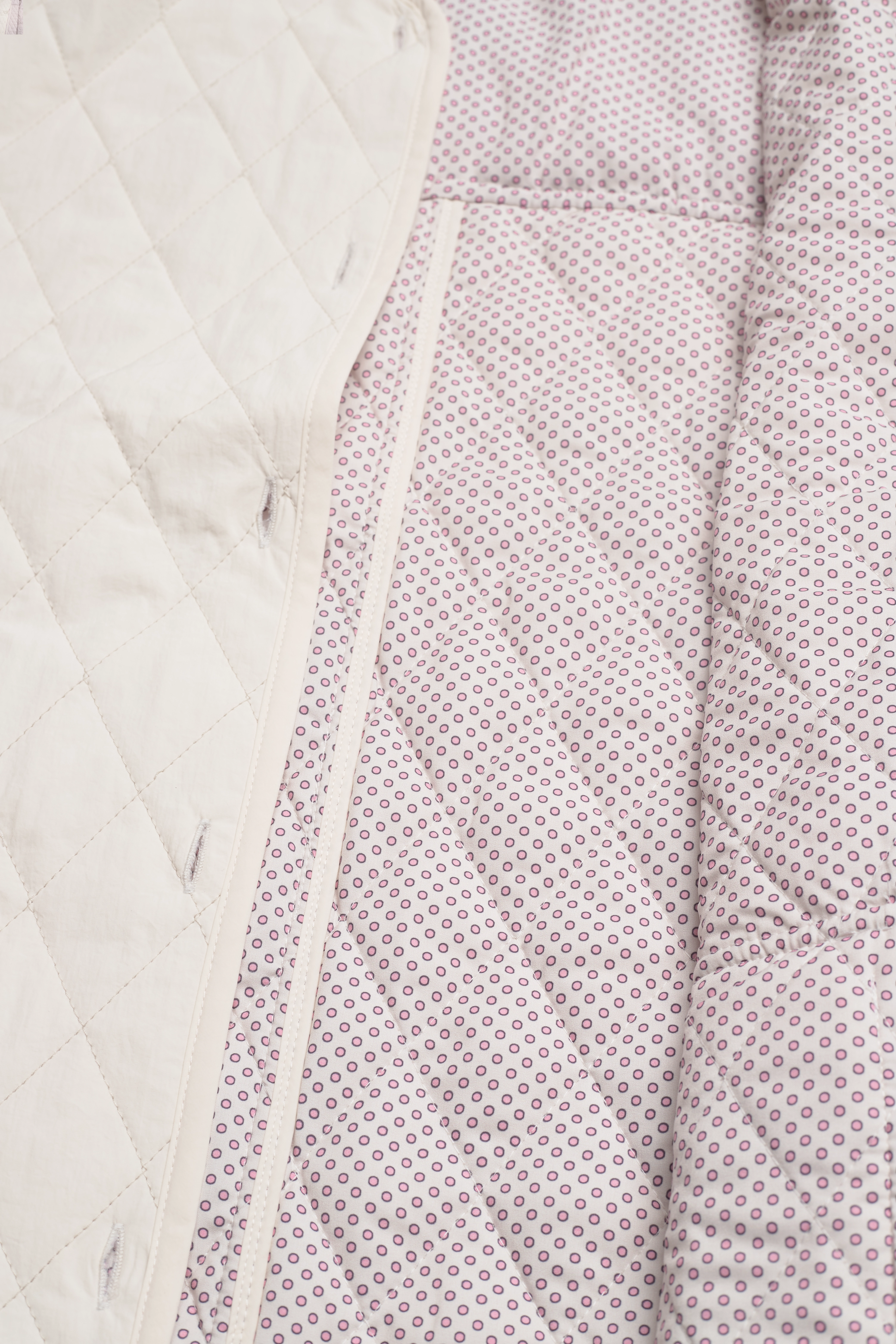 Noella - Jane Quilt Waistcoat - puffer-vestid - offwhite - 4
