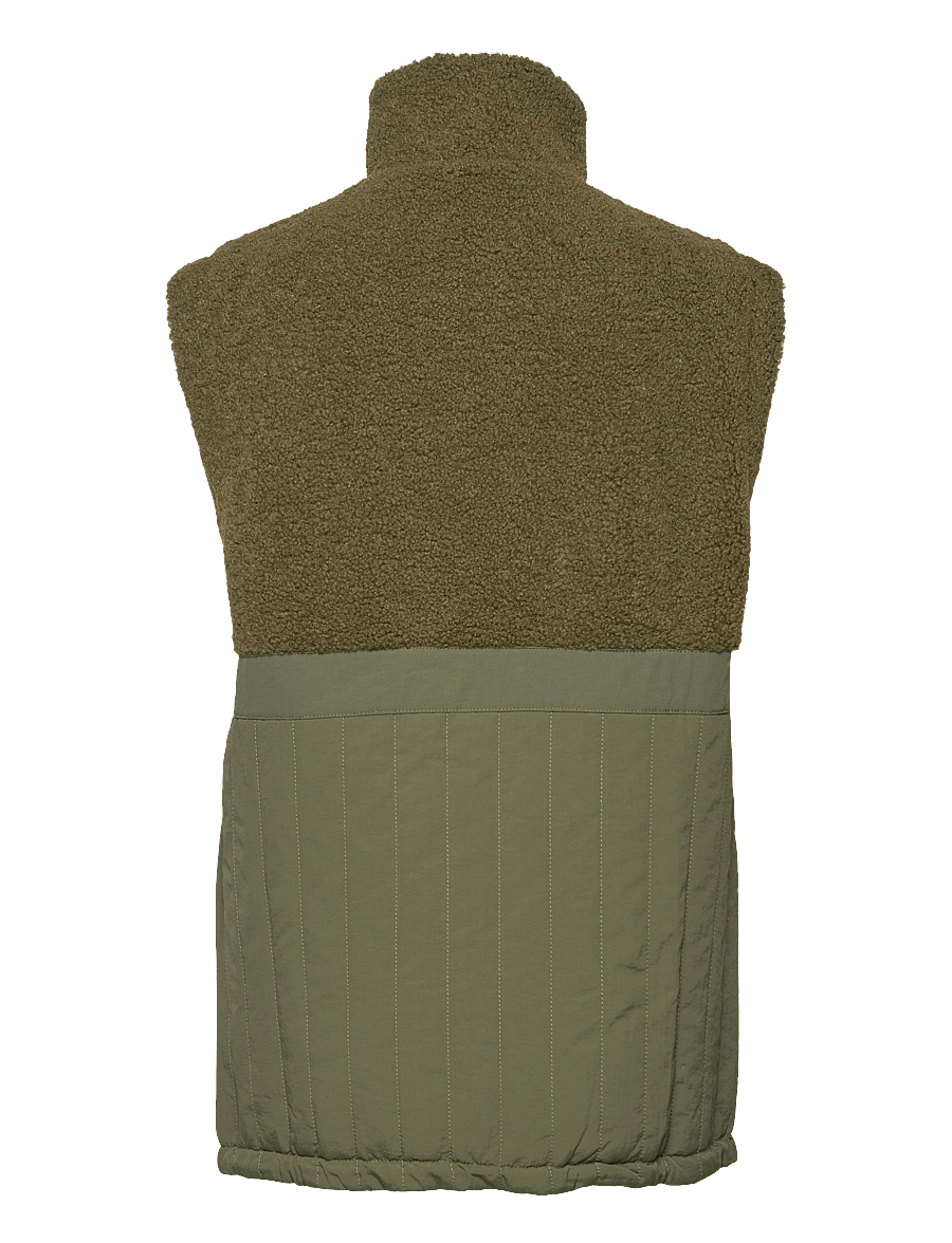 Noella - Freya Mix Vest - frühlingsjacken - army mix - 1