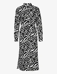 Noella - Tilde Dress Cotton - hemdkleider - black - 0