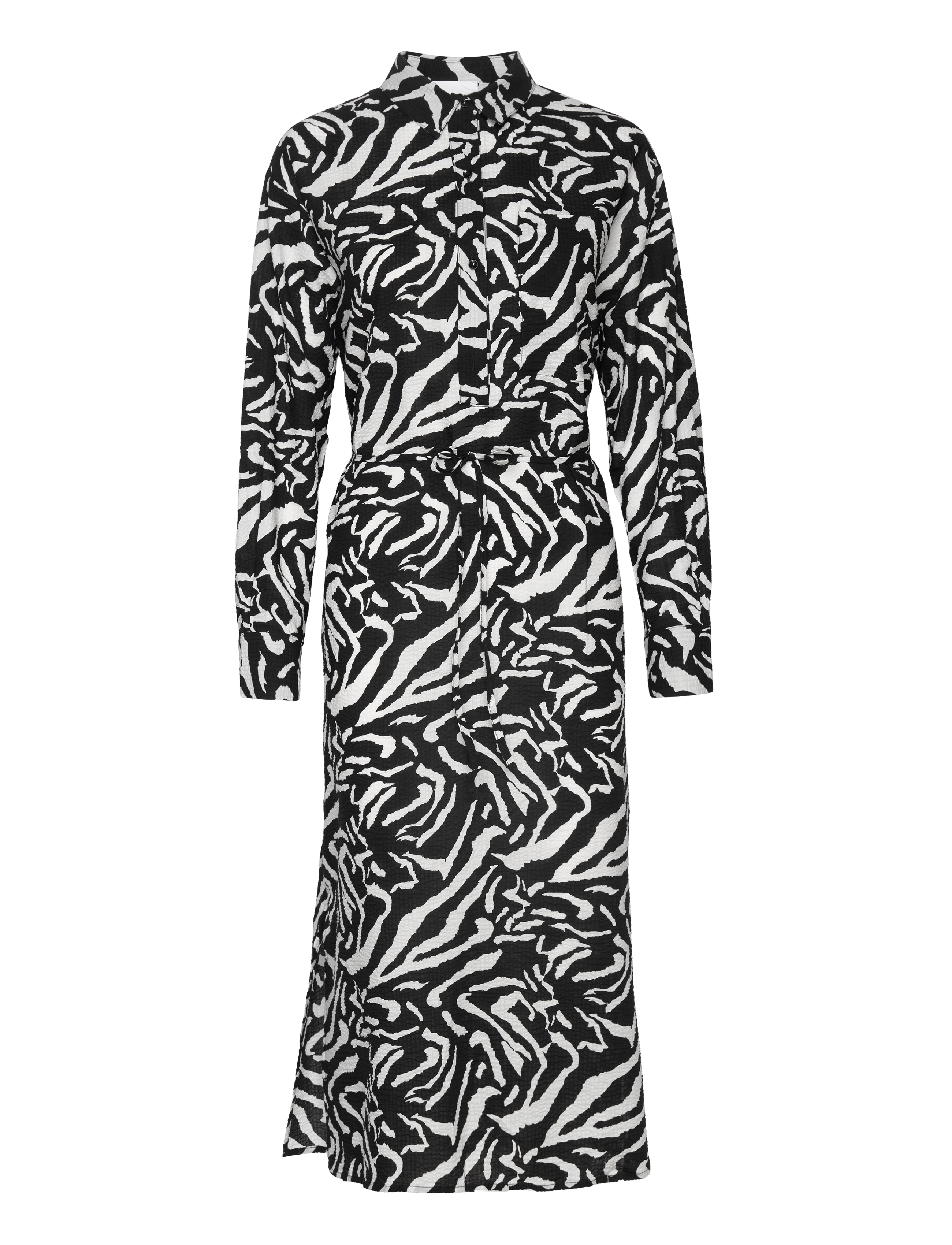 Noella Tilde Dress Cotton - Kleidid - BLACK / multi
