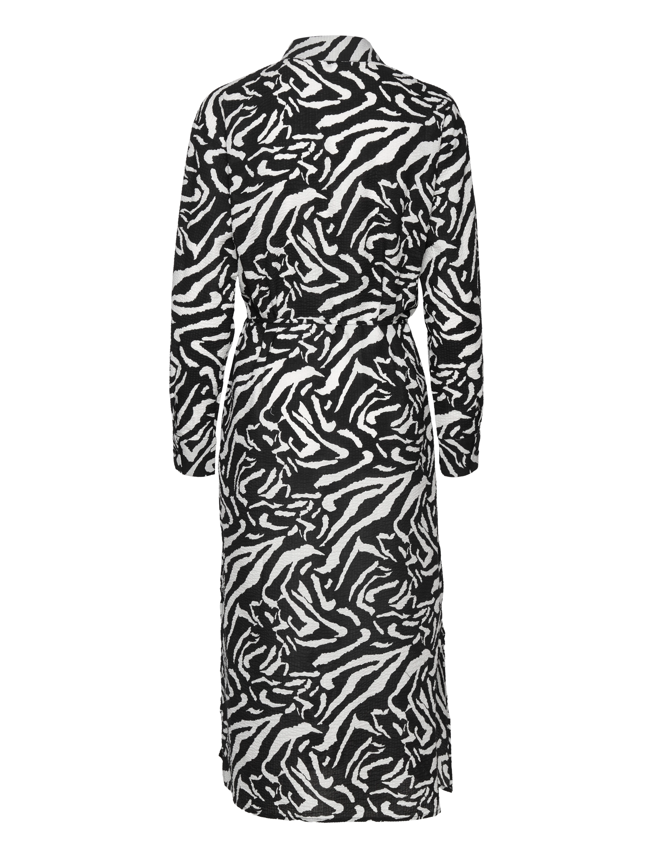 Noella - Tilde Dress Cotton - skjortekjoler - black - 1