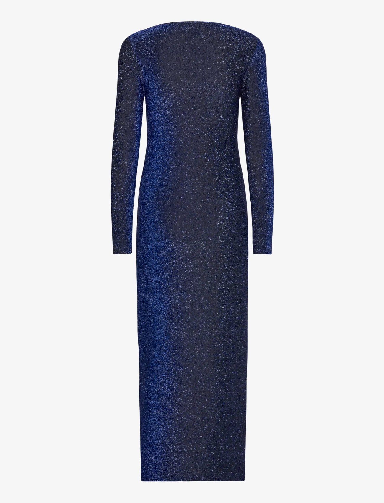 Noella - Tess l/s Dress - evening dresses - blue - 1