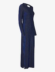 Noella - Tess l/s Dress - evening dresses - blue - 3