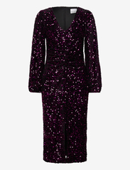 Noella - Teagan Lg. Dress - ballīšu apģērbs par outlet cenām - fuxia/black - 0
