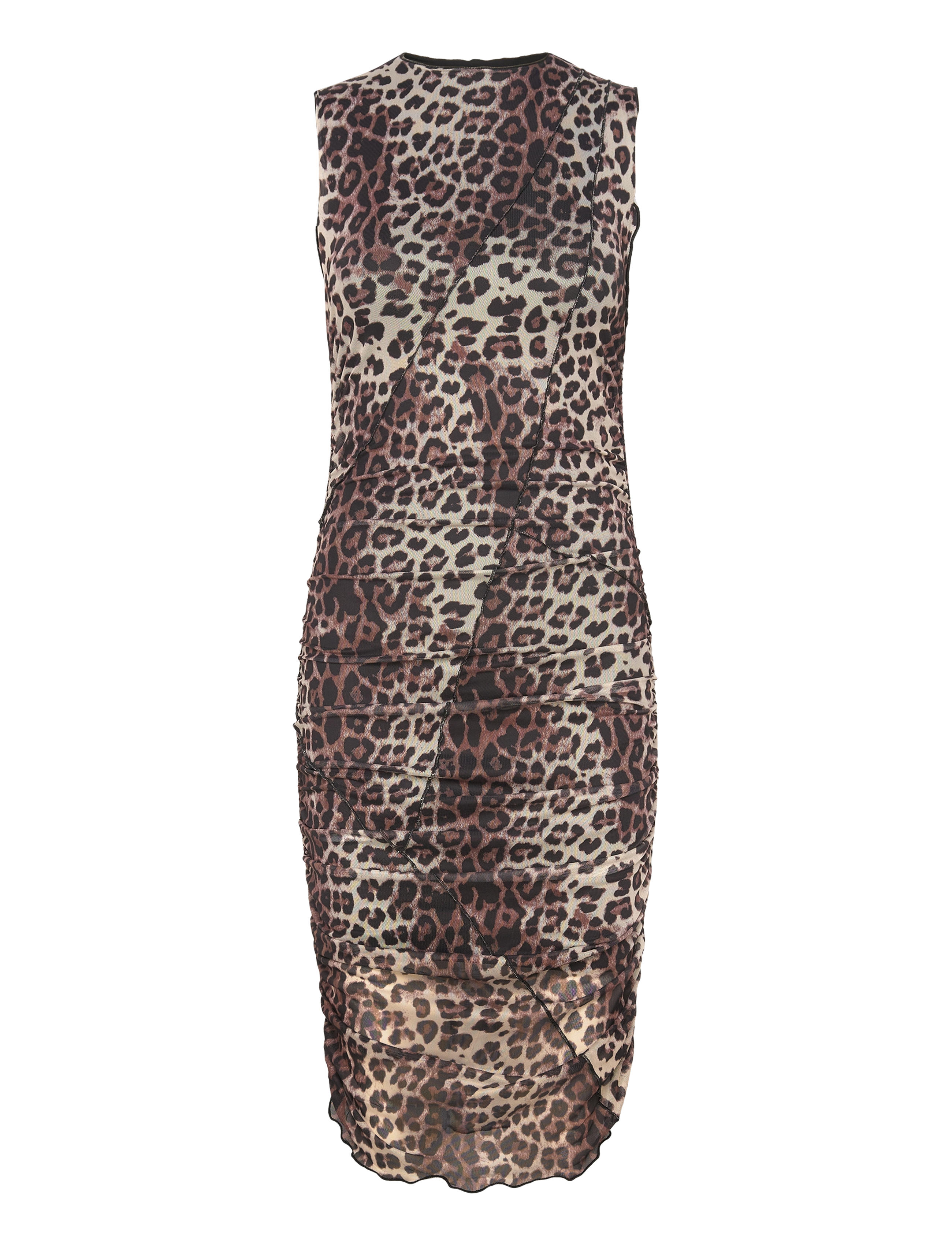 Noella Sutton Short Dress - Kjoler - TAWNEE PRINT / brown