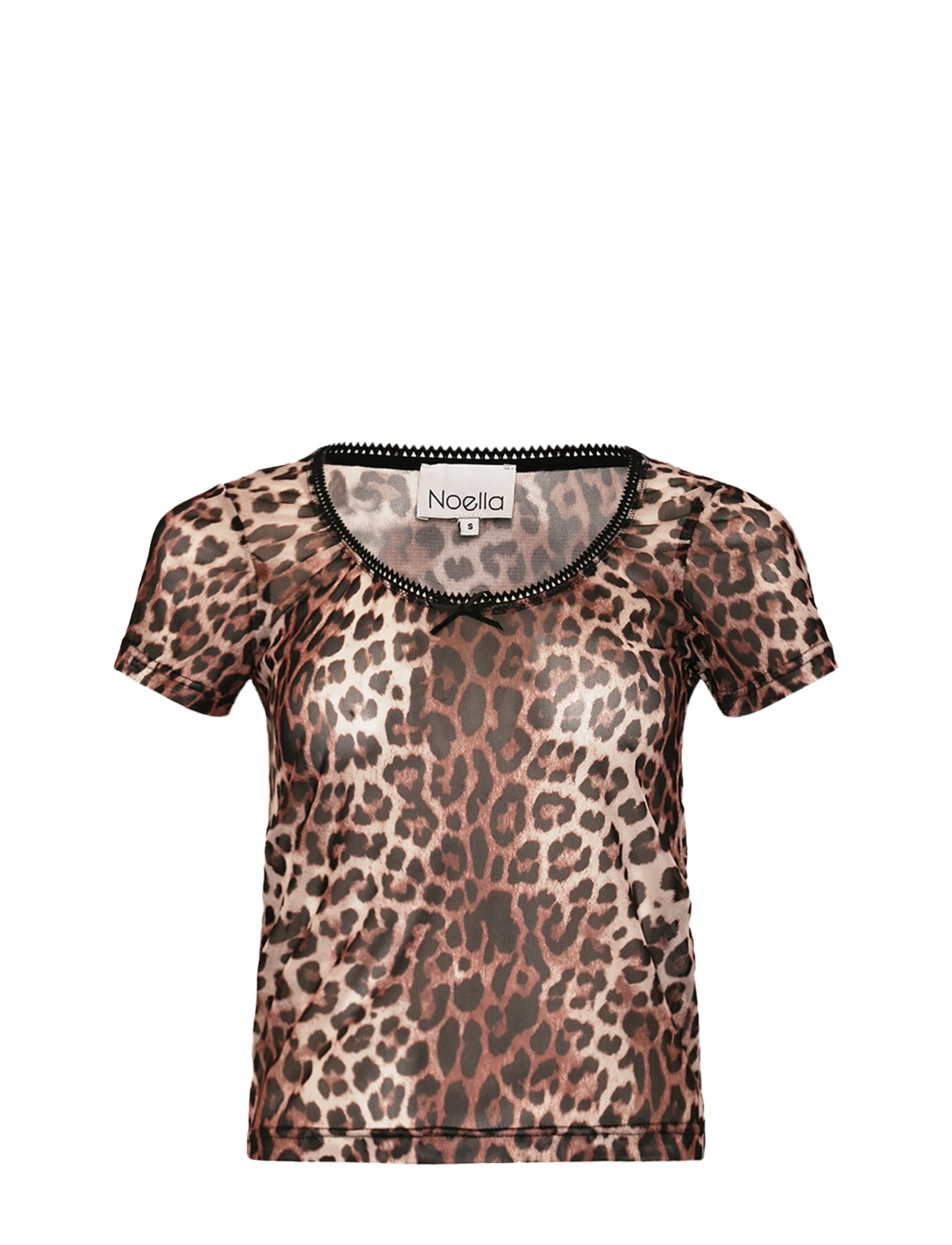 Noella Kilea Top - Kampagne - TAWNEE PRINT / brown