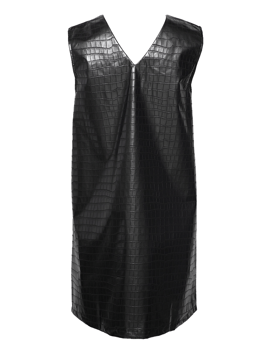 Noella - Ingeborg Snake Dress - korte kjoler - black - 1