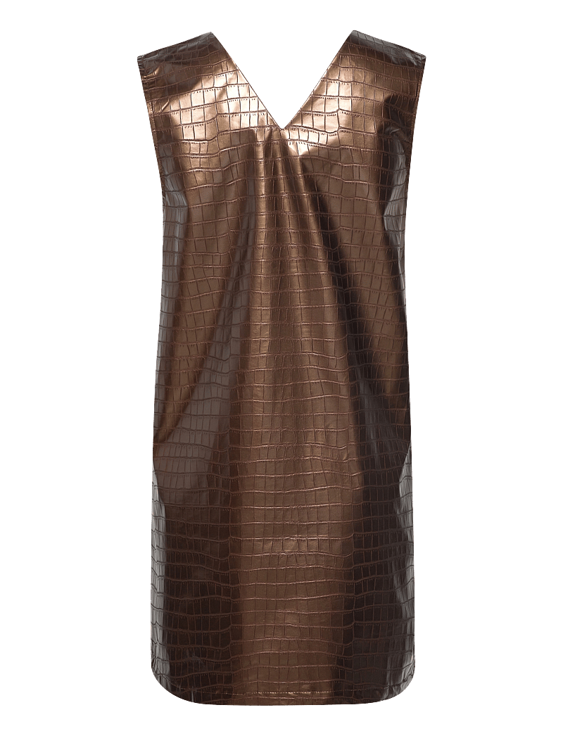 Noella - Ingeborg Snake Dress - korte kjoler - brown - 1