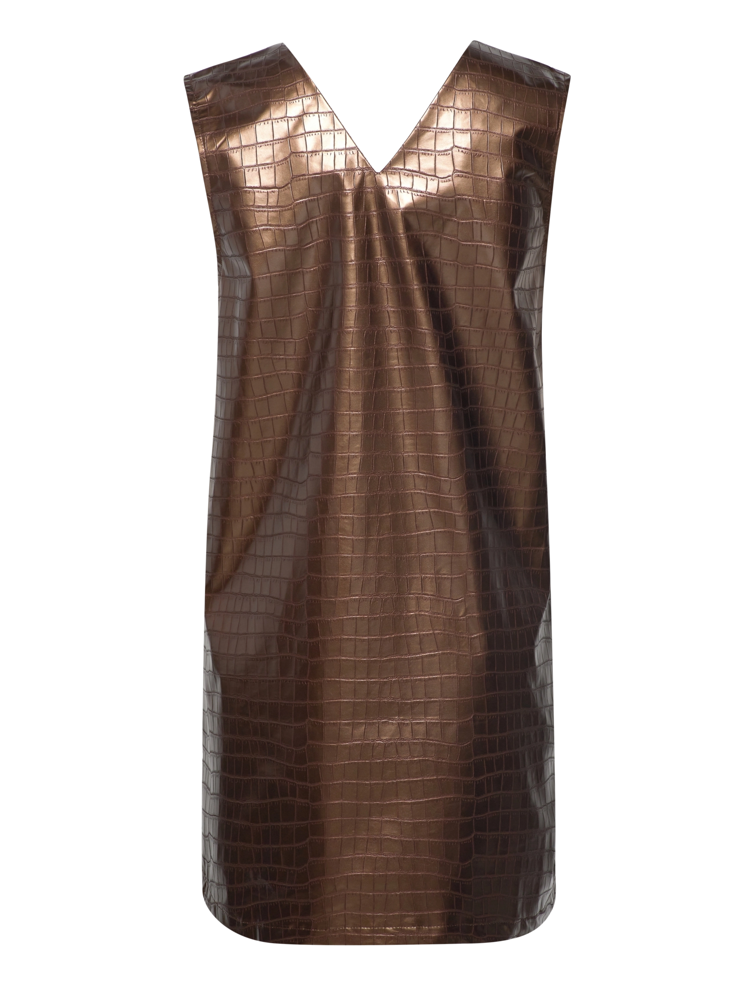 Noella - Ingeborg Snake Dress - minikleidid - brown - 1