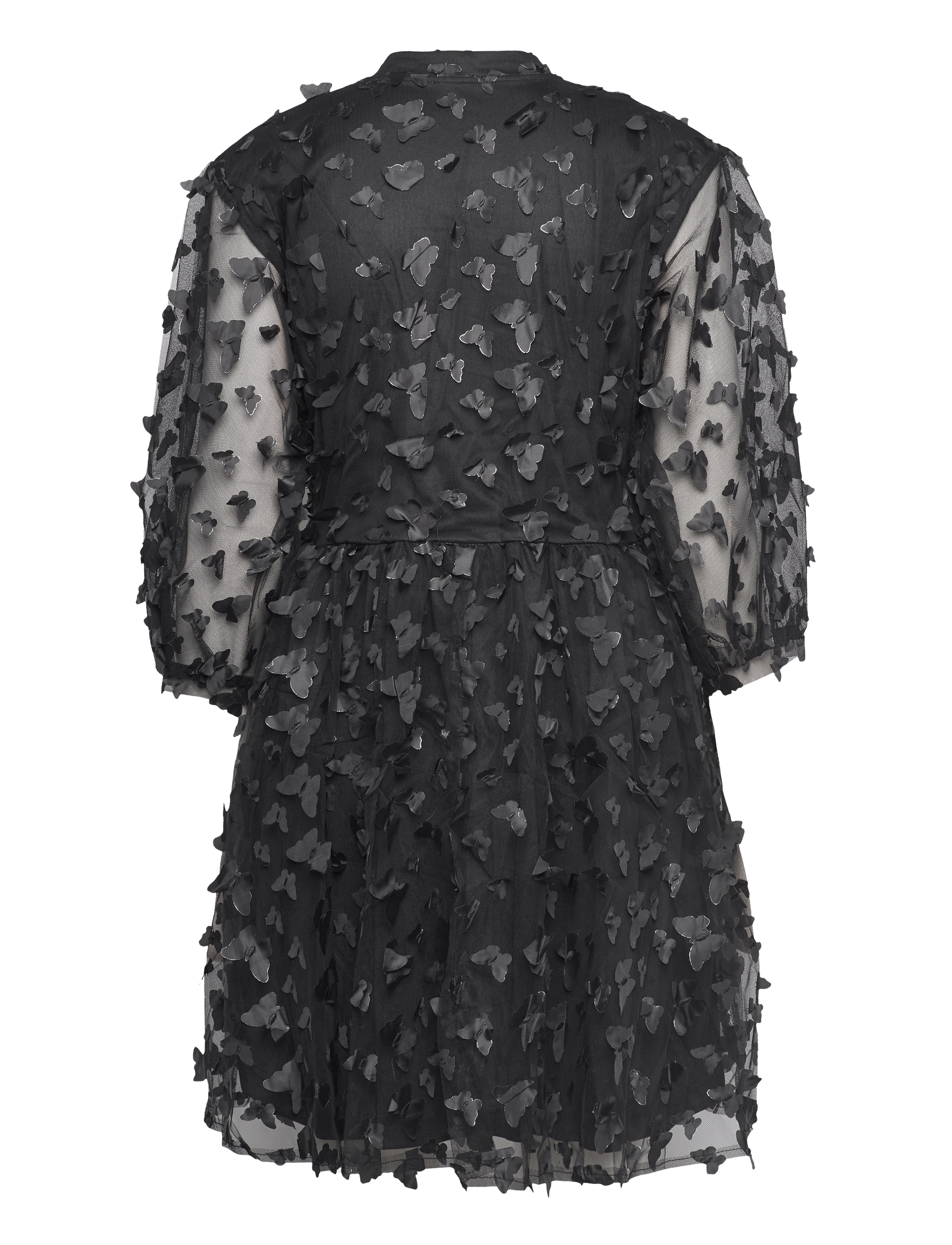 Noella - Maya Dress - black w. black - 1