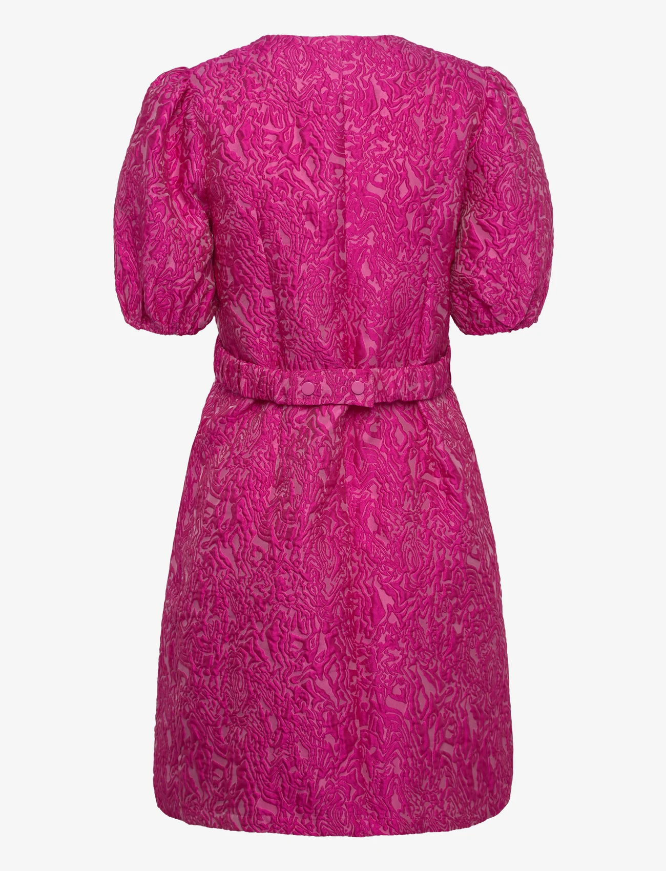 Noella - Neva Belt Dress - party wear at outlet prices - fuchsia - 1