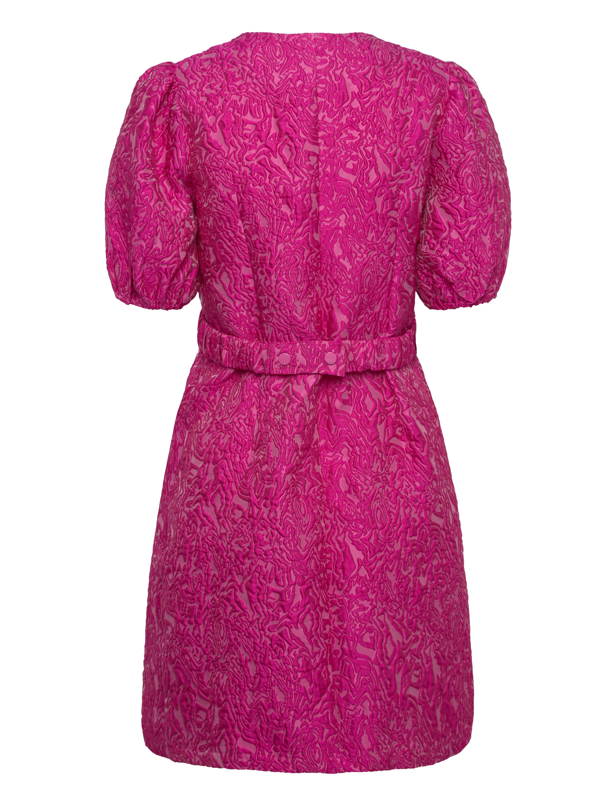 Noella - Neva Belt Dress - korte kjoler - fuchsia - 1