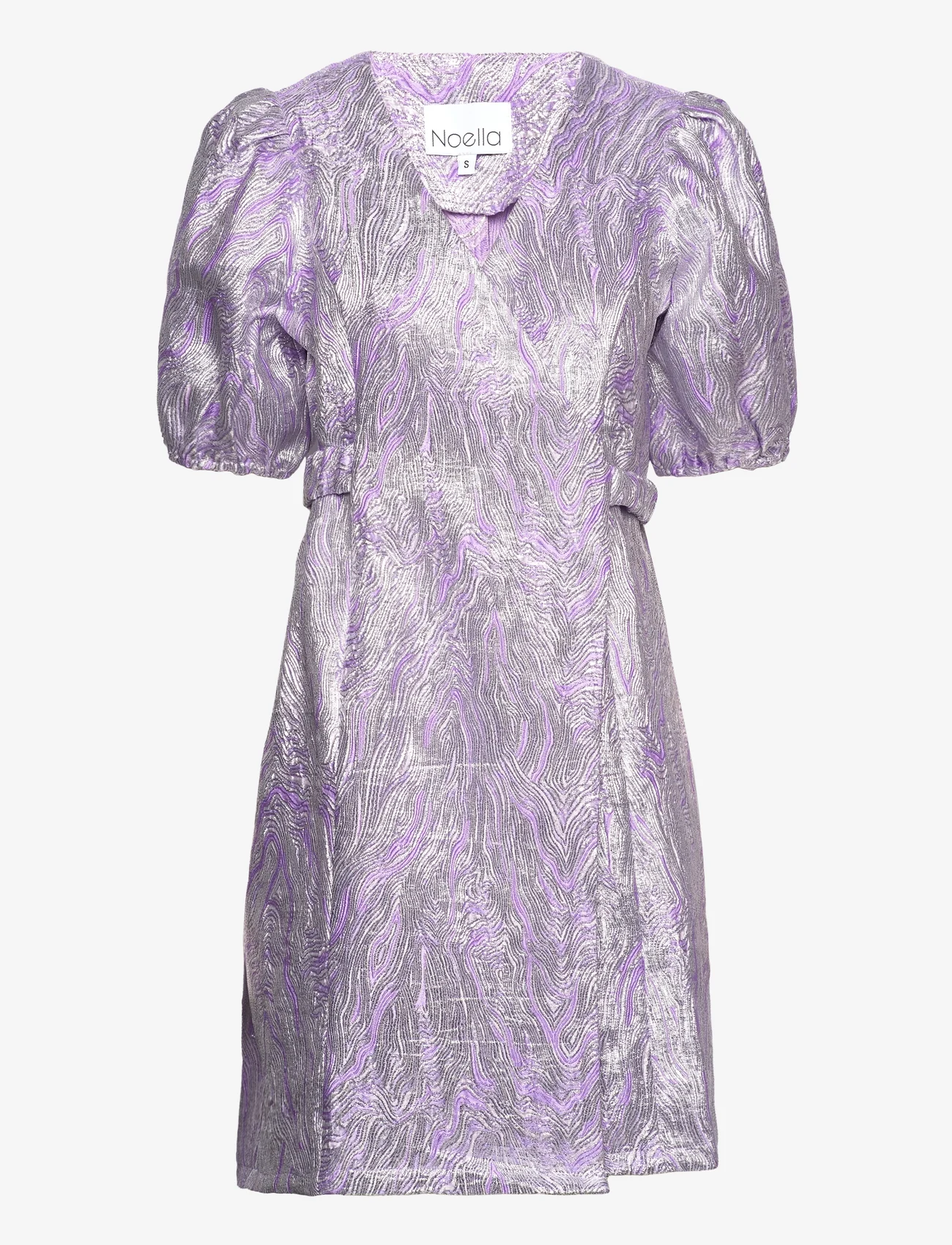 Noella - Neva Belt Dress - vakarėlių drabužiai išparduotuvių kainomis - lavender/silver mix - 0