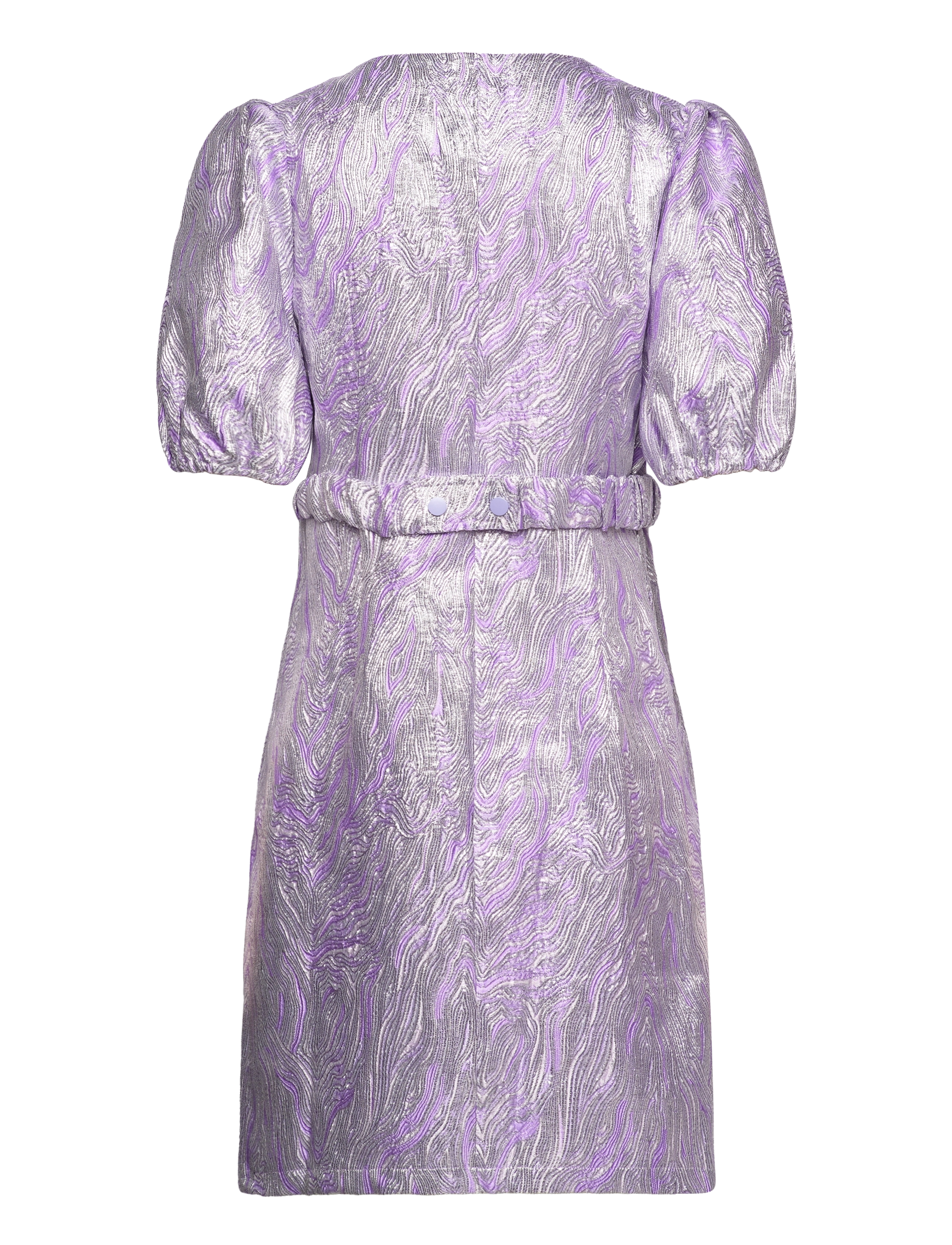 Noella - Neva Belt Dress - korte kjoler - lavender/silver mix - 2