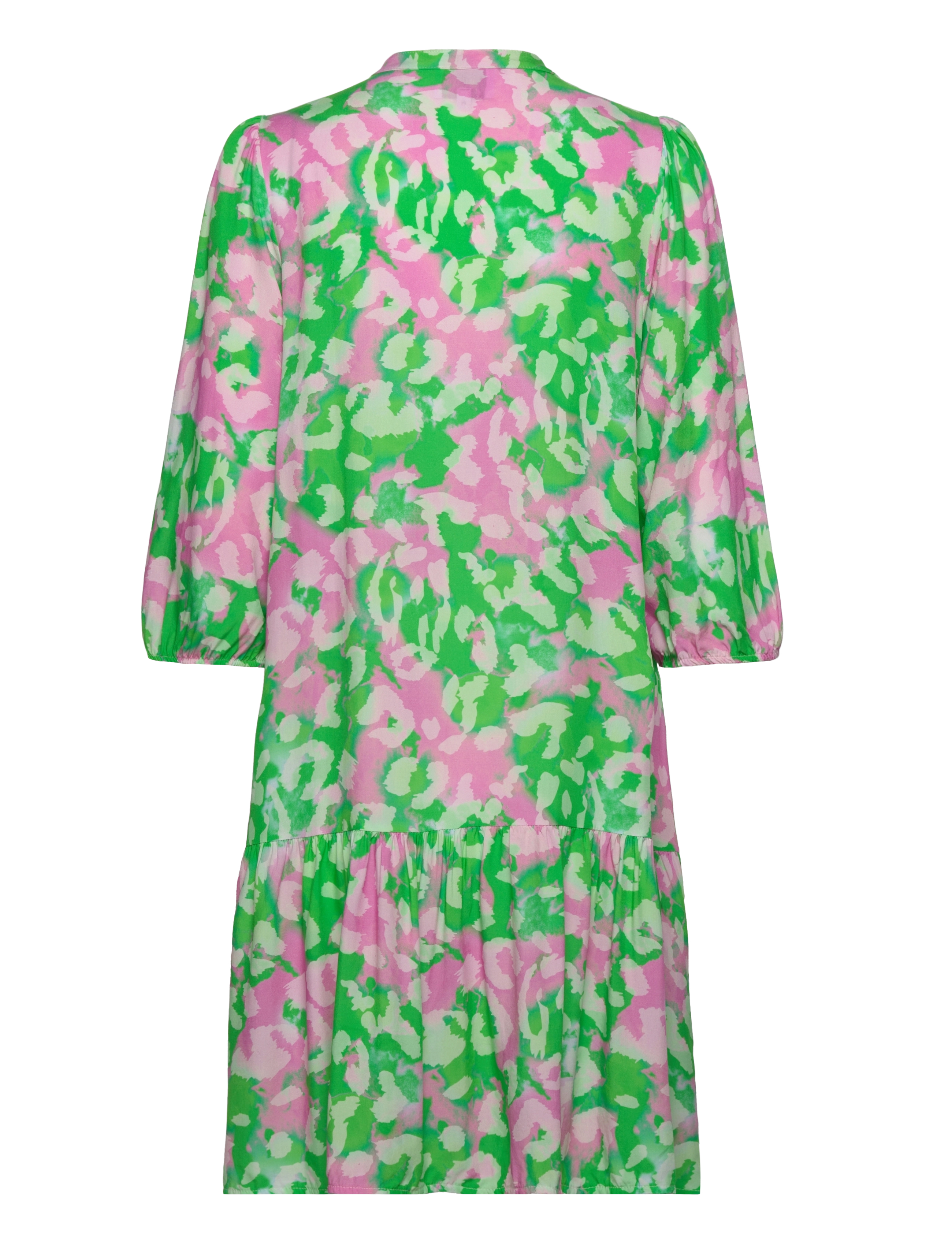 Noella - Imogene sh. Dress - hemdkleider - green/pink - 2