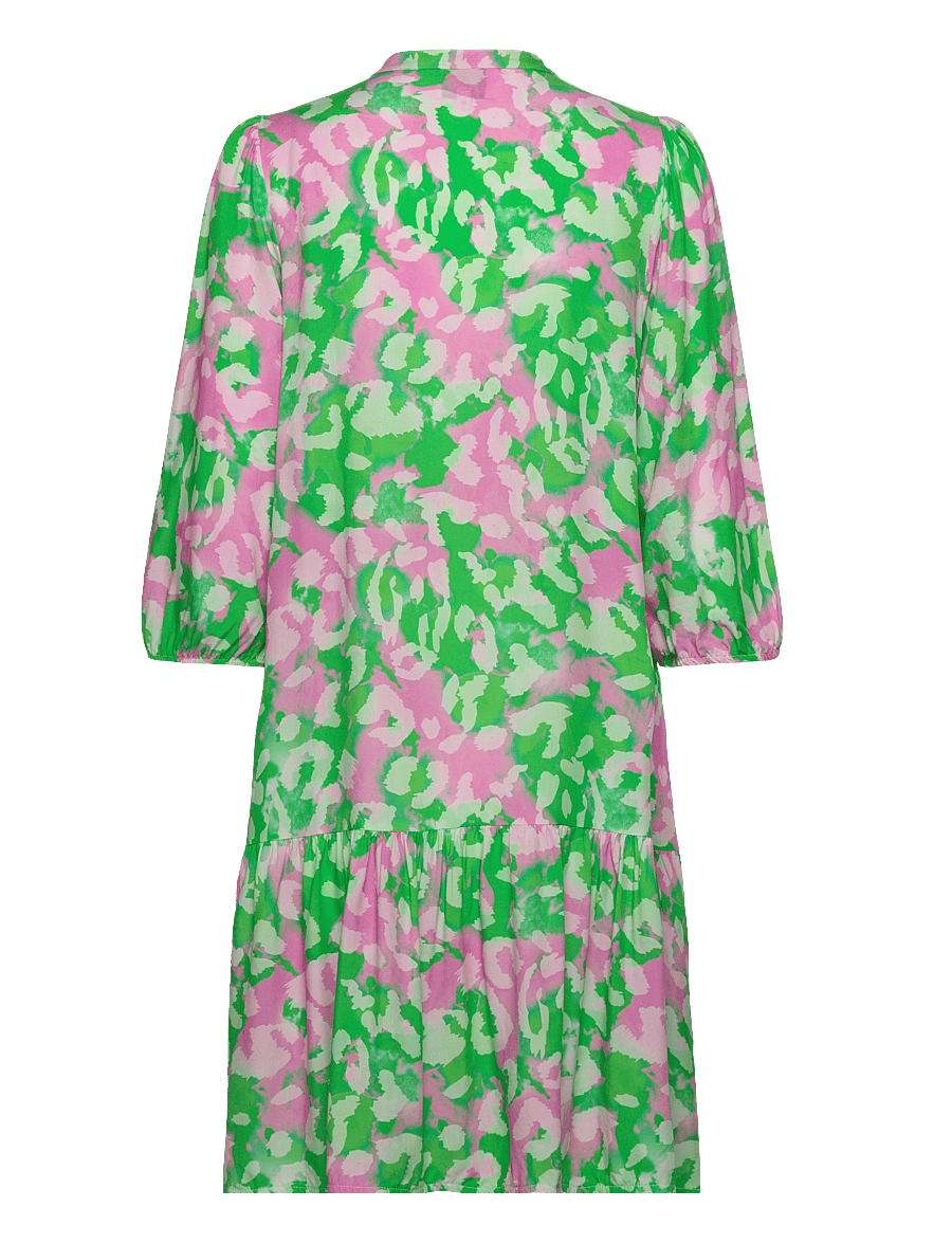 Noella - Imogene sh. Dress - hemdkleider - green/pink - 2