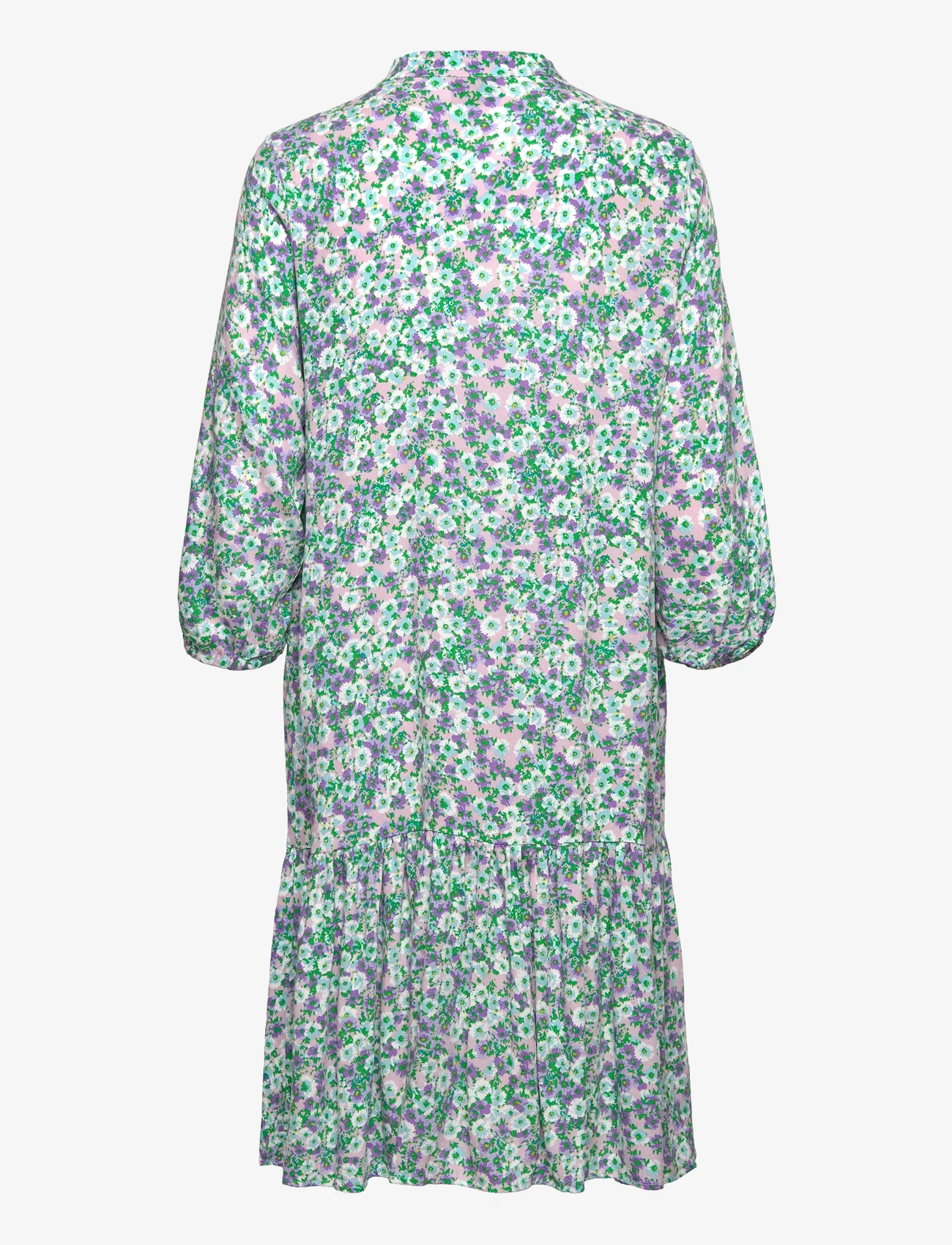 Noella - Imogene sh. Dress - summer dresses - lavender flower - 1