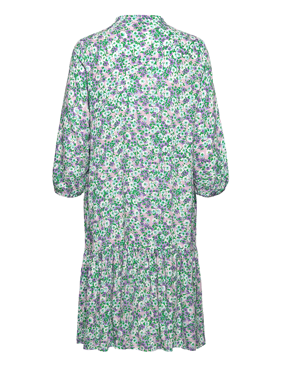 Noella - Imogene sh. Dress - shirt dresses - lavender flower - 1