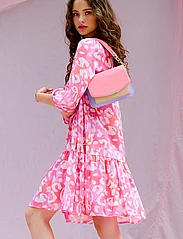 Noella - Imogene sh. Dress - summer dresses - pink mix - 3
