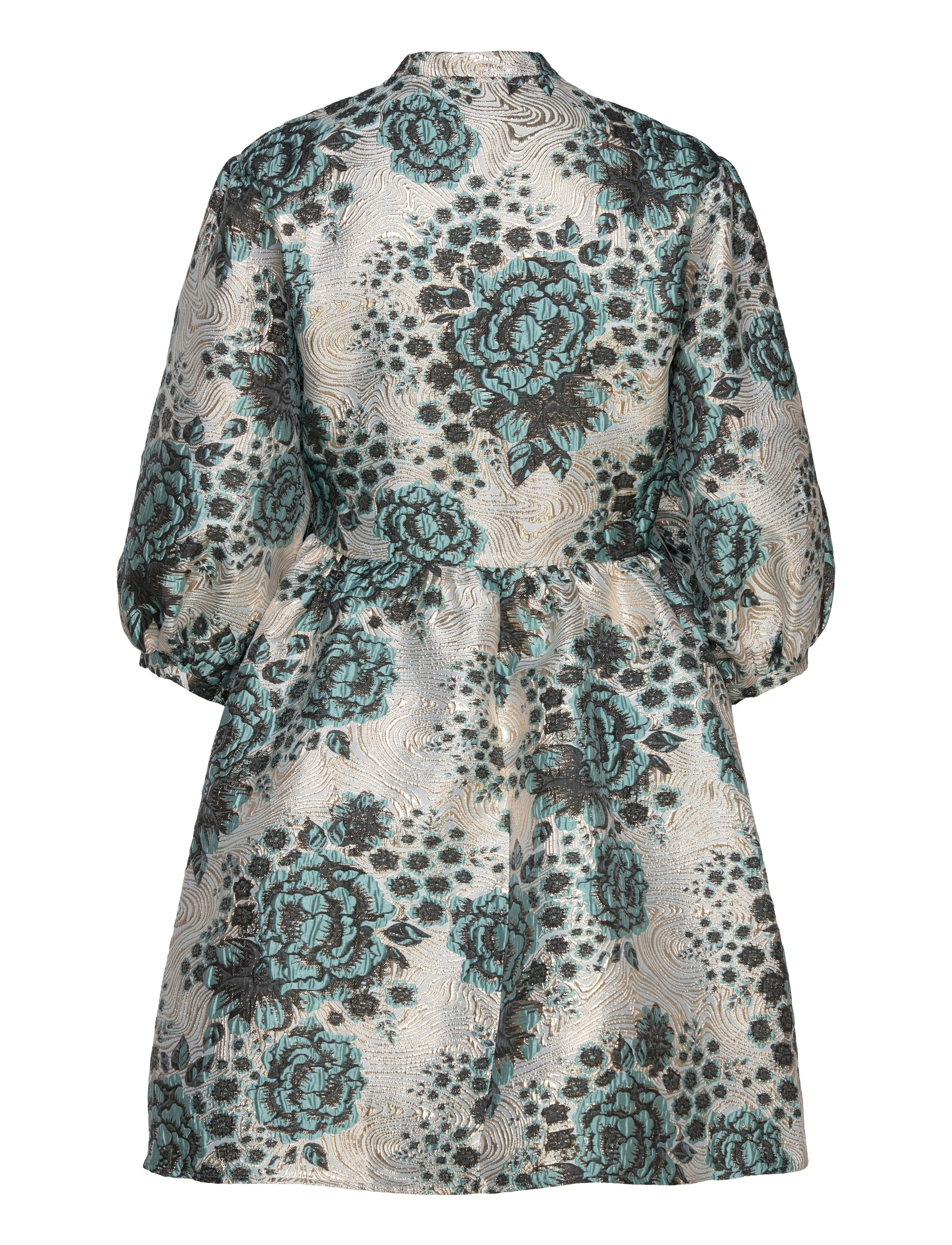 Noella - Aya Wrap Dress - blue/black mix - 2