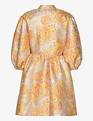 Noella - Aya Wrap Dress - ballīšu apģērbs par outlet cenām - yellow/rose mix - 1