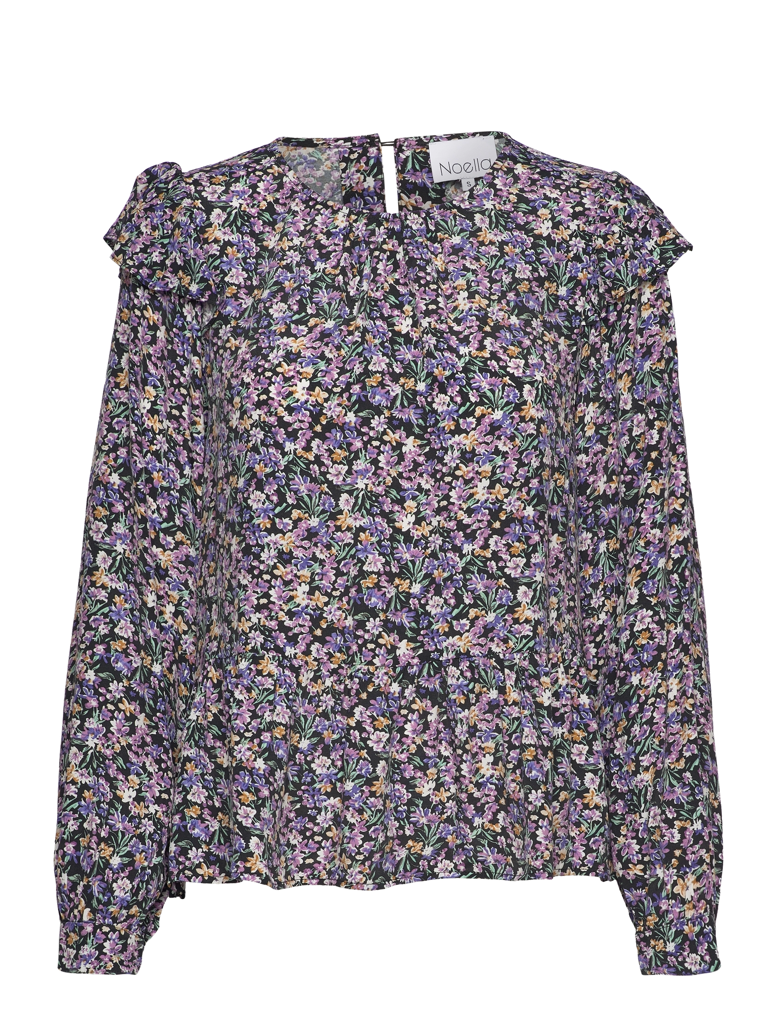 Noella Luca Blouse Viscose - Bluser - LILAC/ORANGE FLOWER / multi