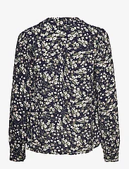 Noella - Leni Blouse Viscose - blouses met lange mouwen - navy flower - 1