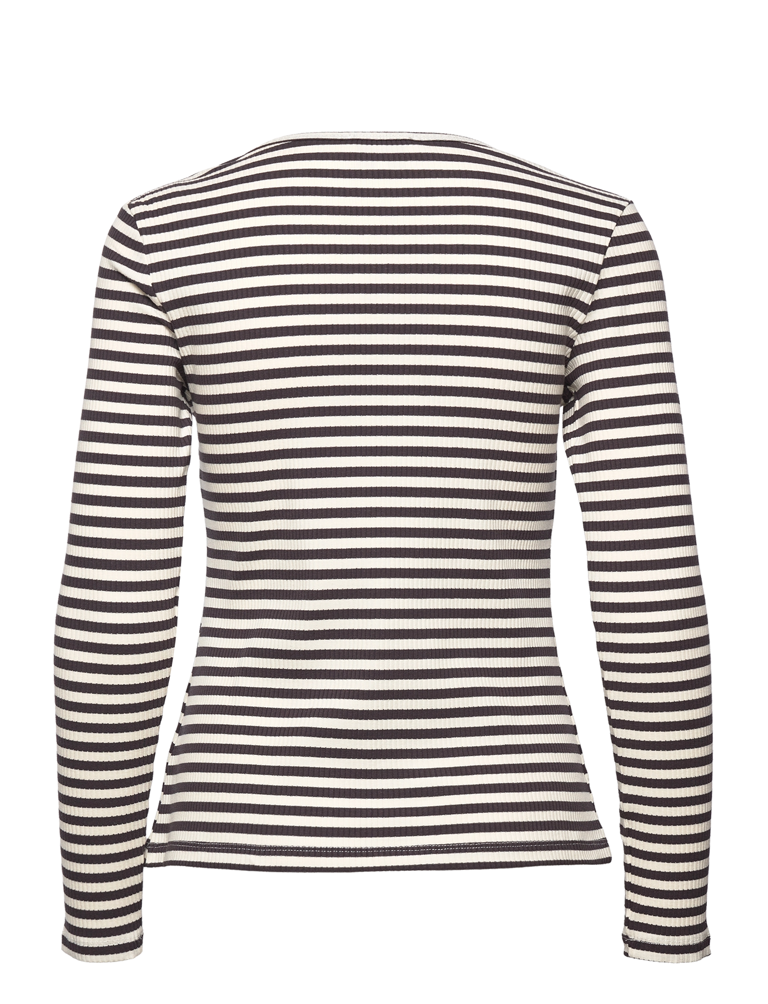 Noella - Luelle Tee Long Sleeve - antracite/cream - 1