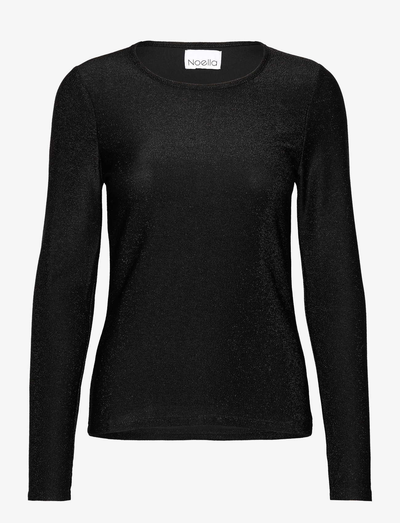 Noella - Tess l/s Blouse - pikkade varrukatega alussärgid - black - 1
