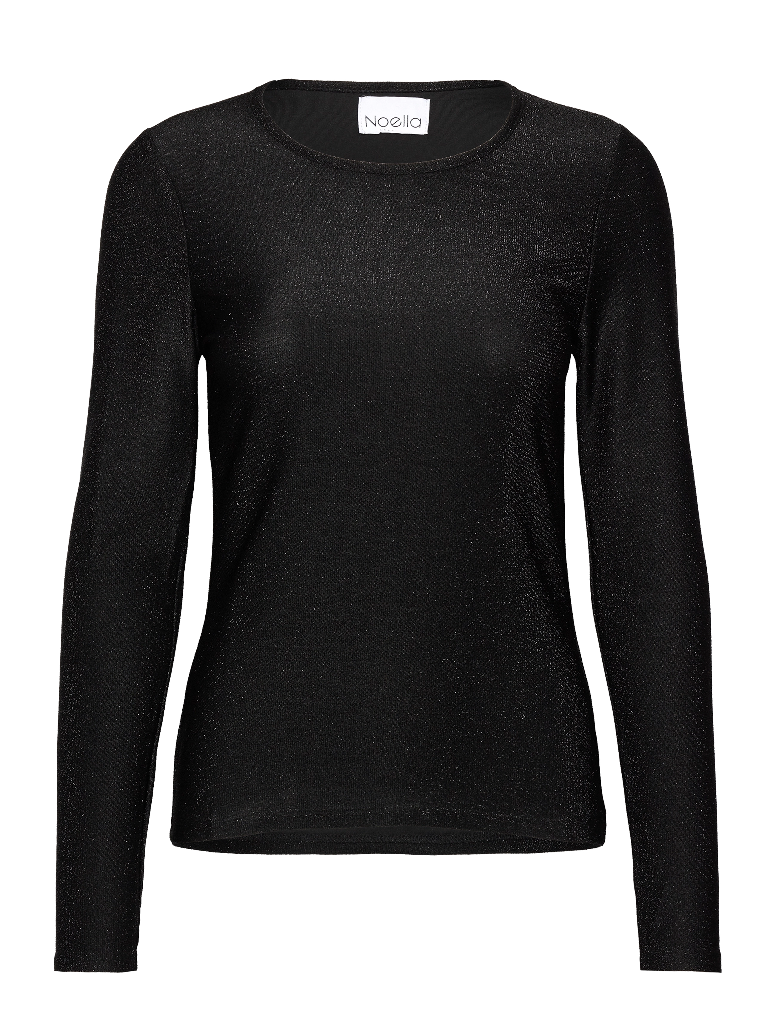 Noella Tess l/s Blouse - Kleidung - BLACK / black